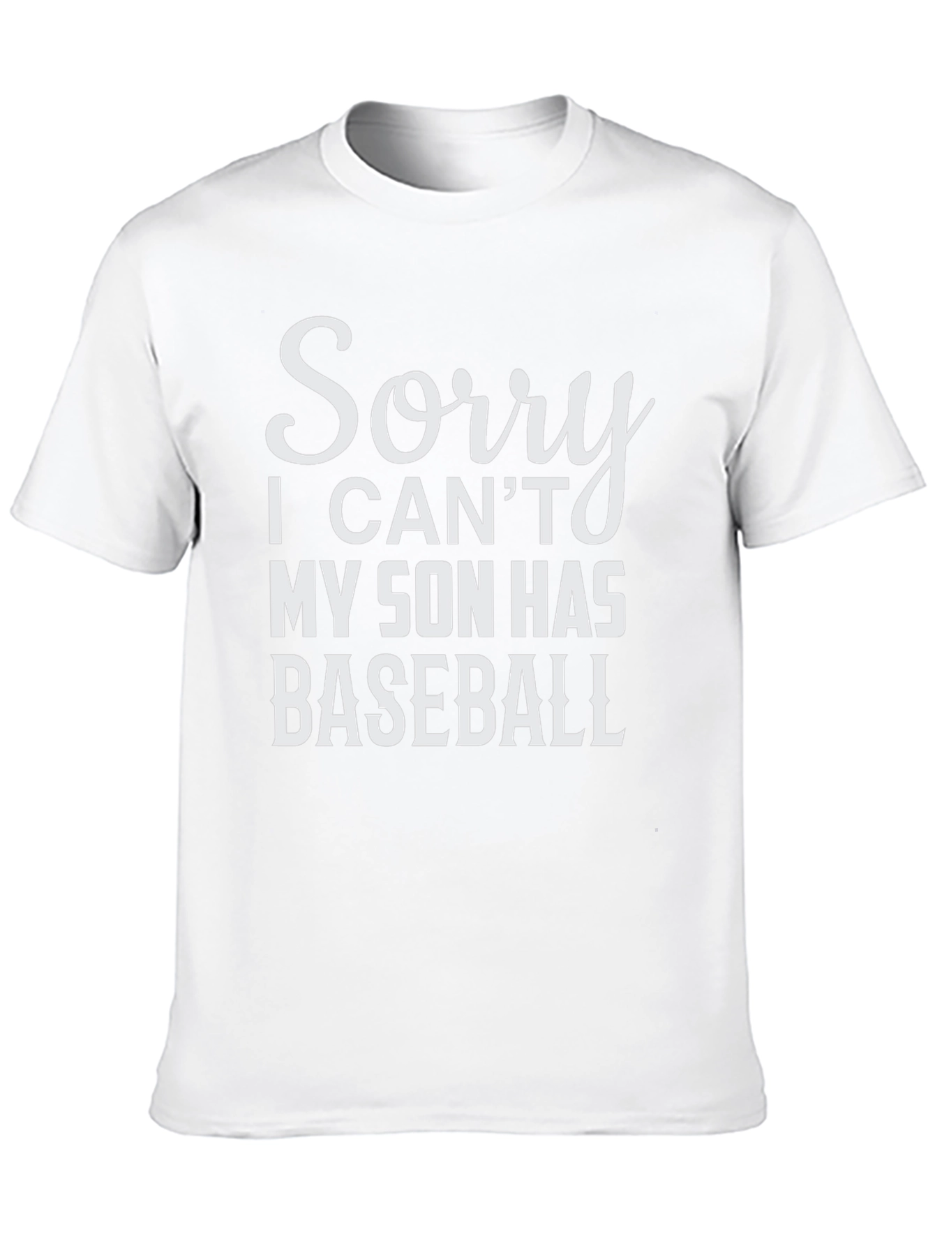 Funny Baseball Dad T-Shirt - Sons Baseball Game Tee