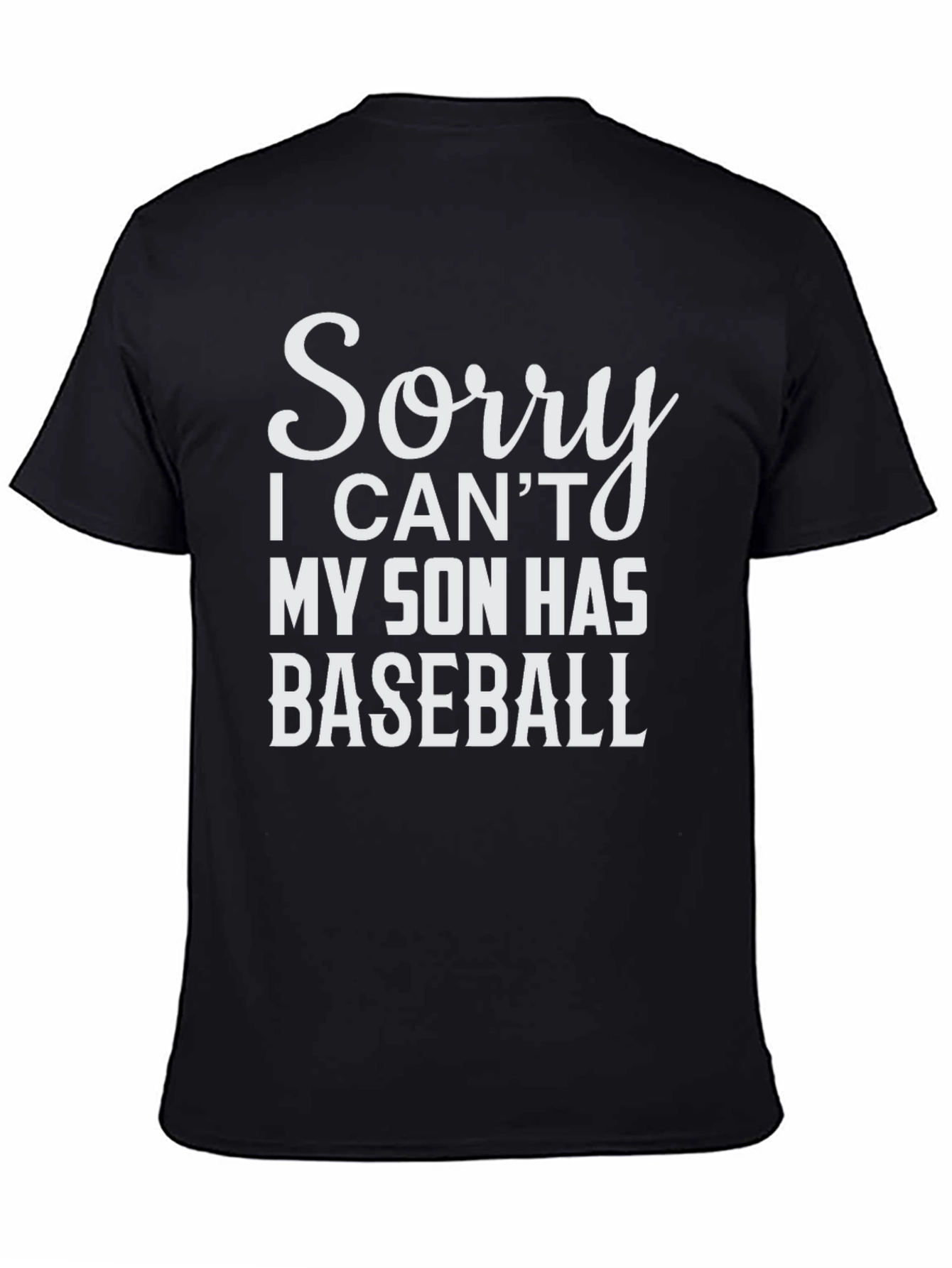 Funny Baseball Dad T-Shirt - Sons Baseball Game Tee