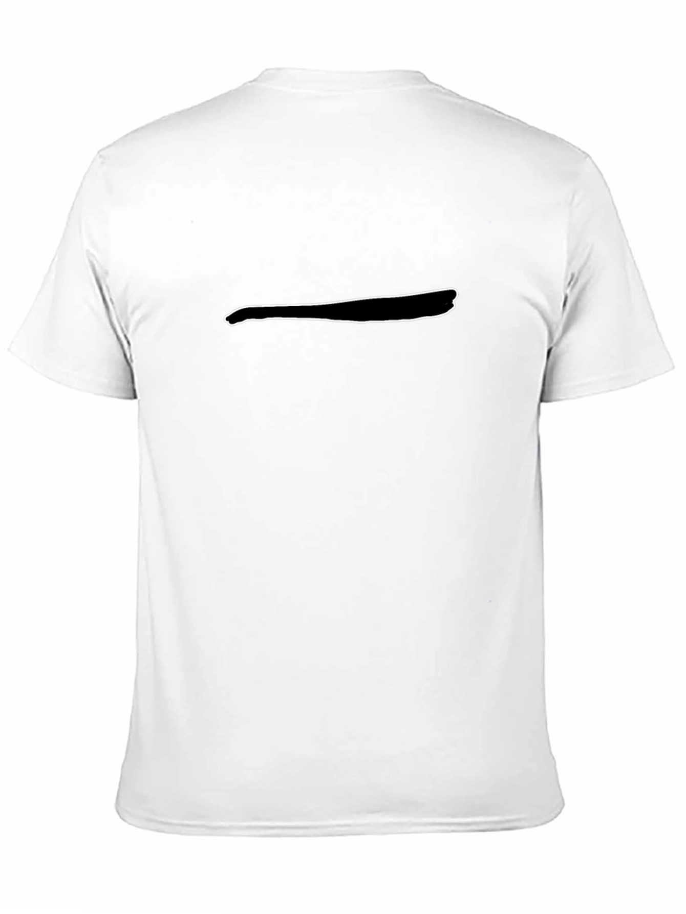 Minimalist Baseball Bat Black T-Shirt