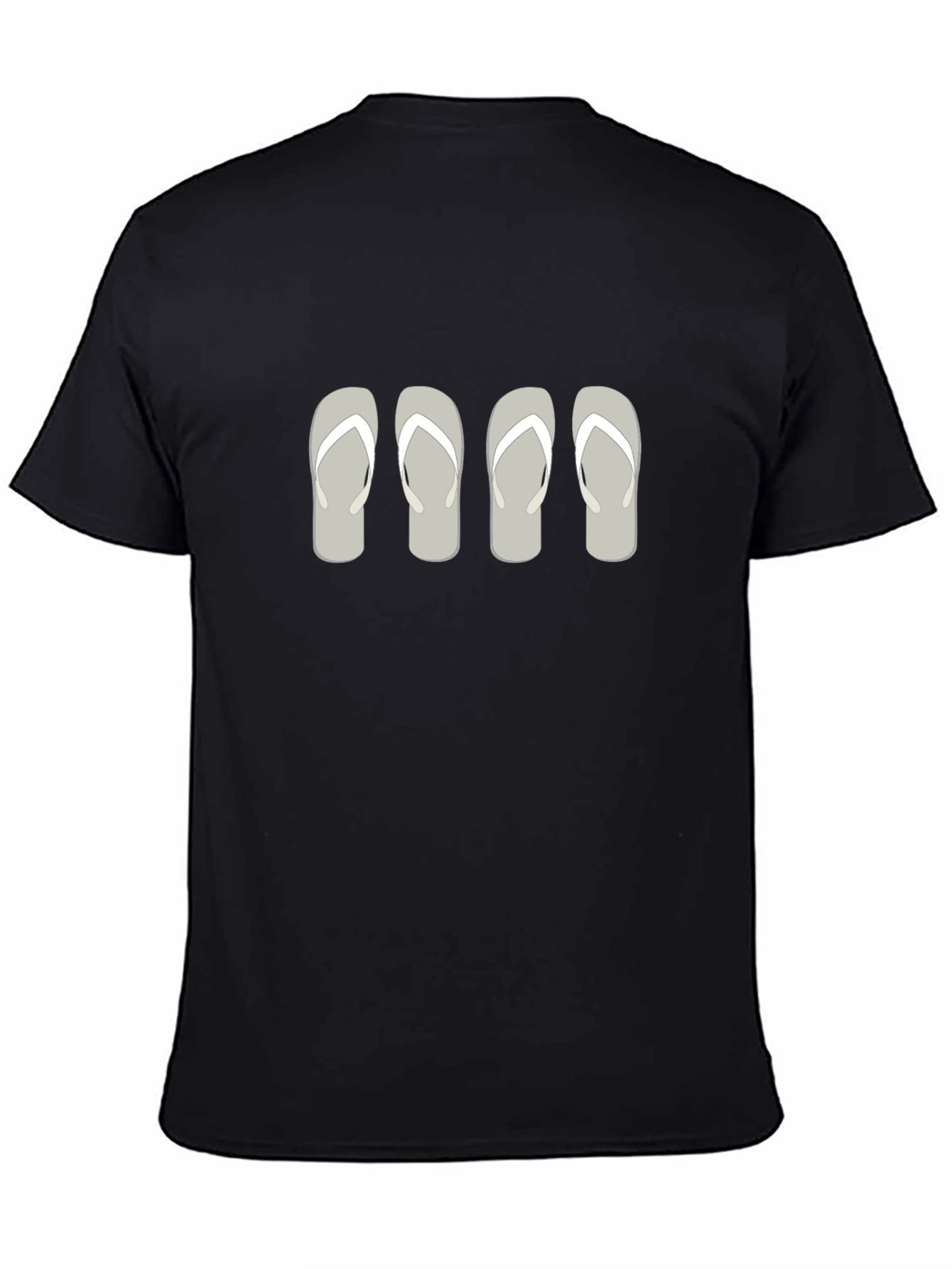 Flip Flops Graphic Tee - Mens Casual Shirt