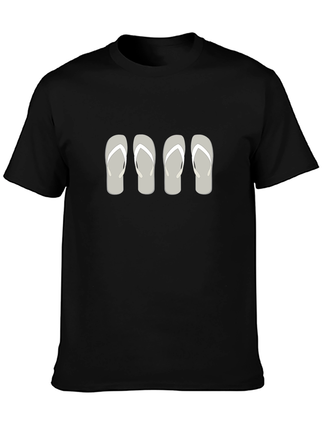 Flip Flops Graphic Tee - Mens Casual Shirt