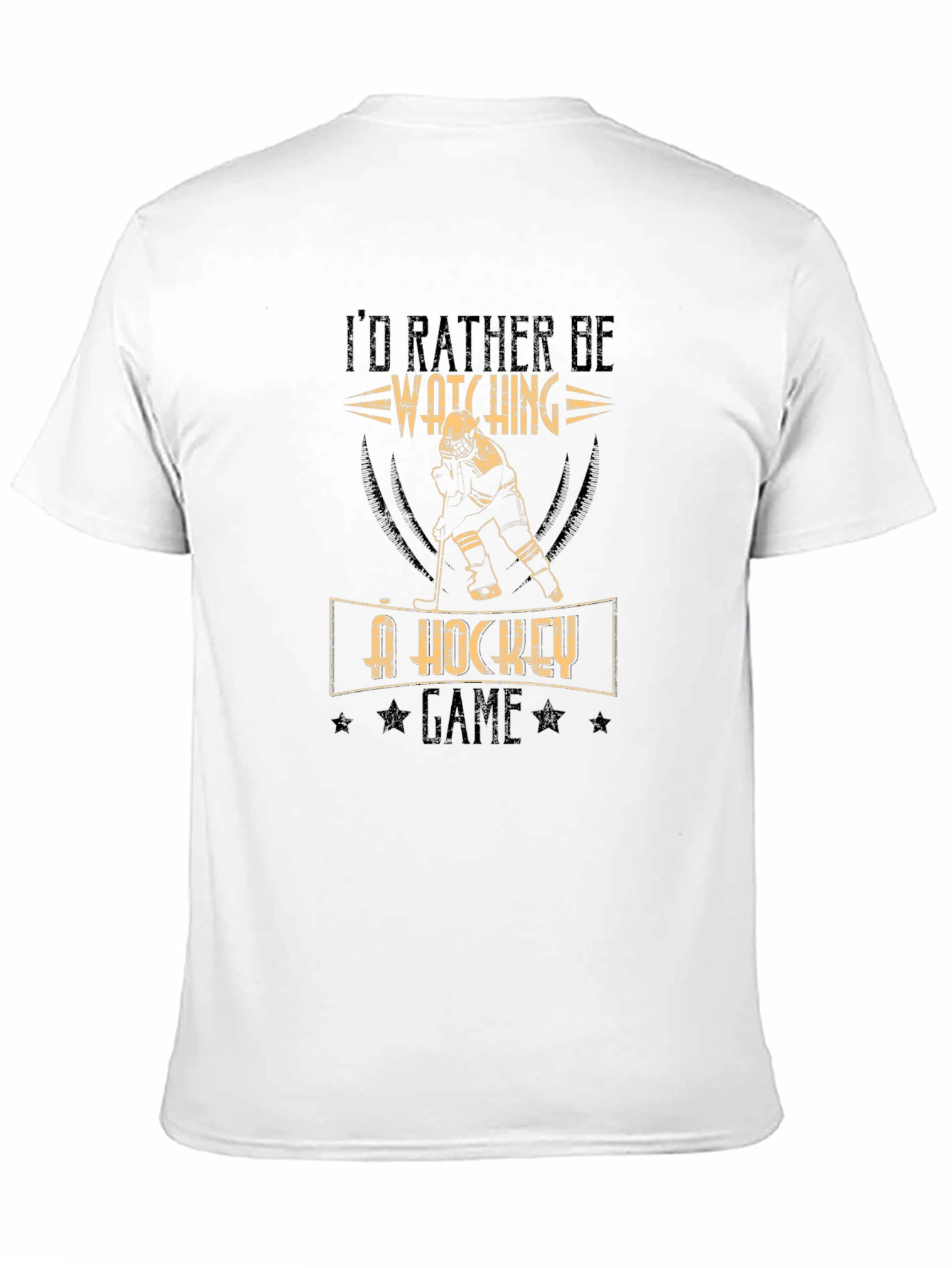 Hockey Game Graphic T-Shirt