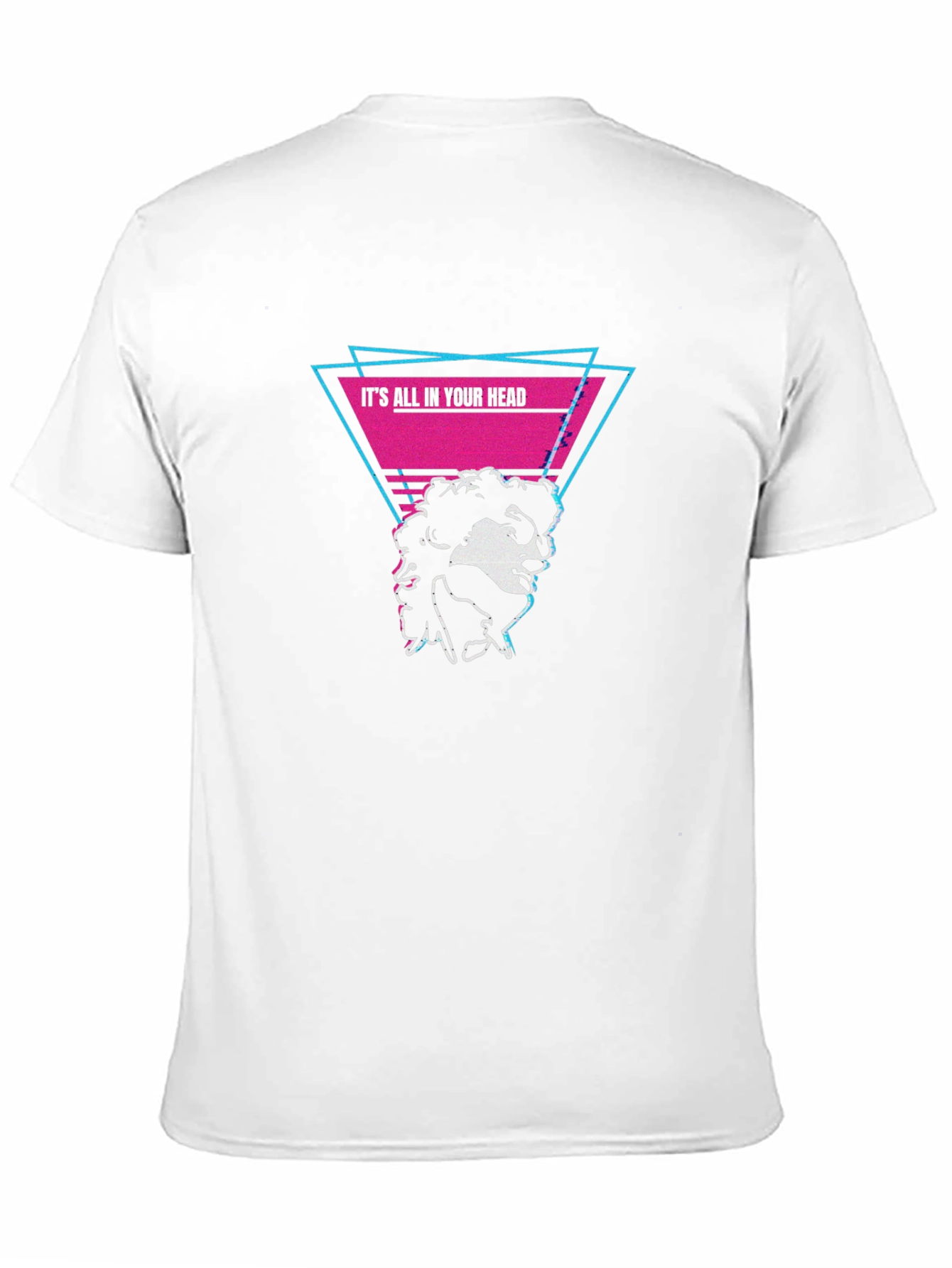 Retro Its All In Your Head Graphic Tee
