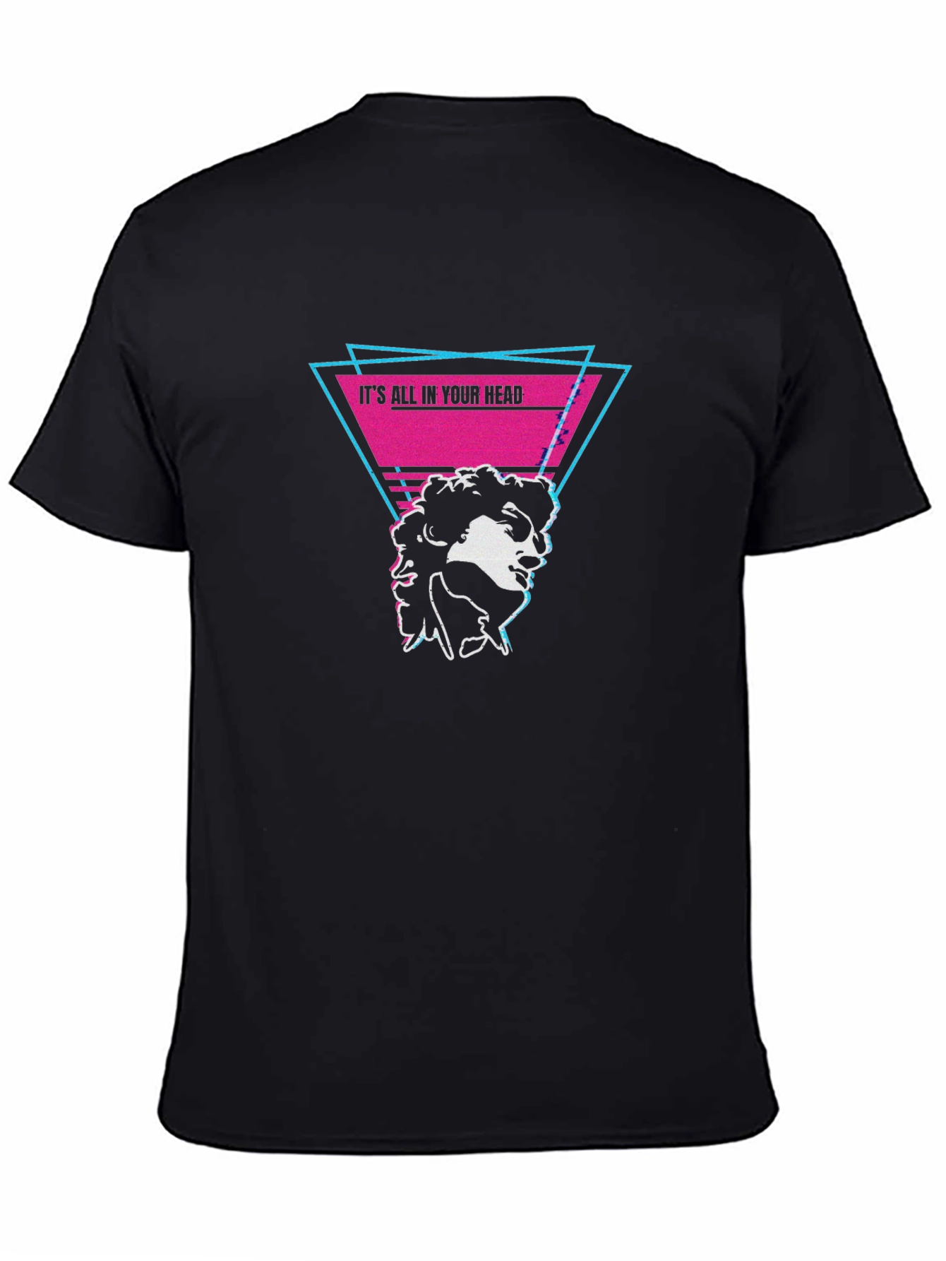 Retro Its All In Your Head Graphic Tee