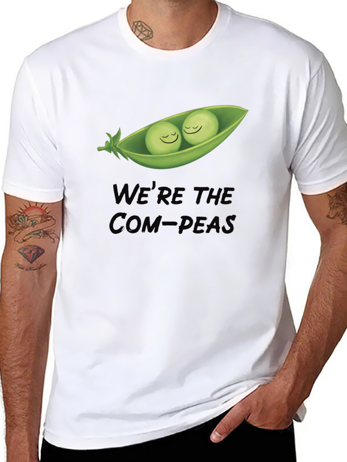 Were the Com-Peas Graphic T-Shirt