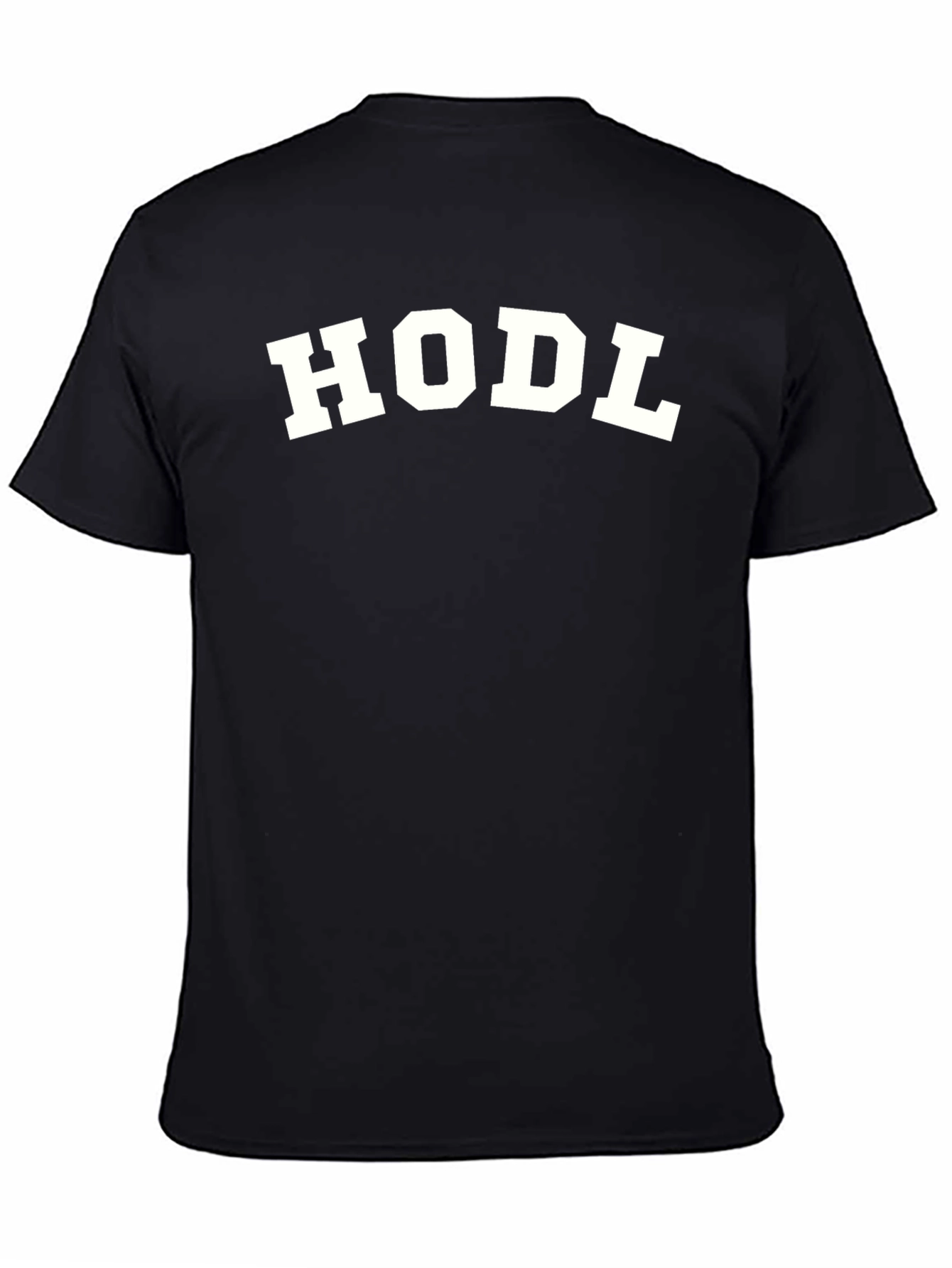 HODL Black T-Shirt - Crypto Investor Apparel