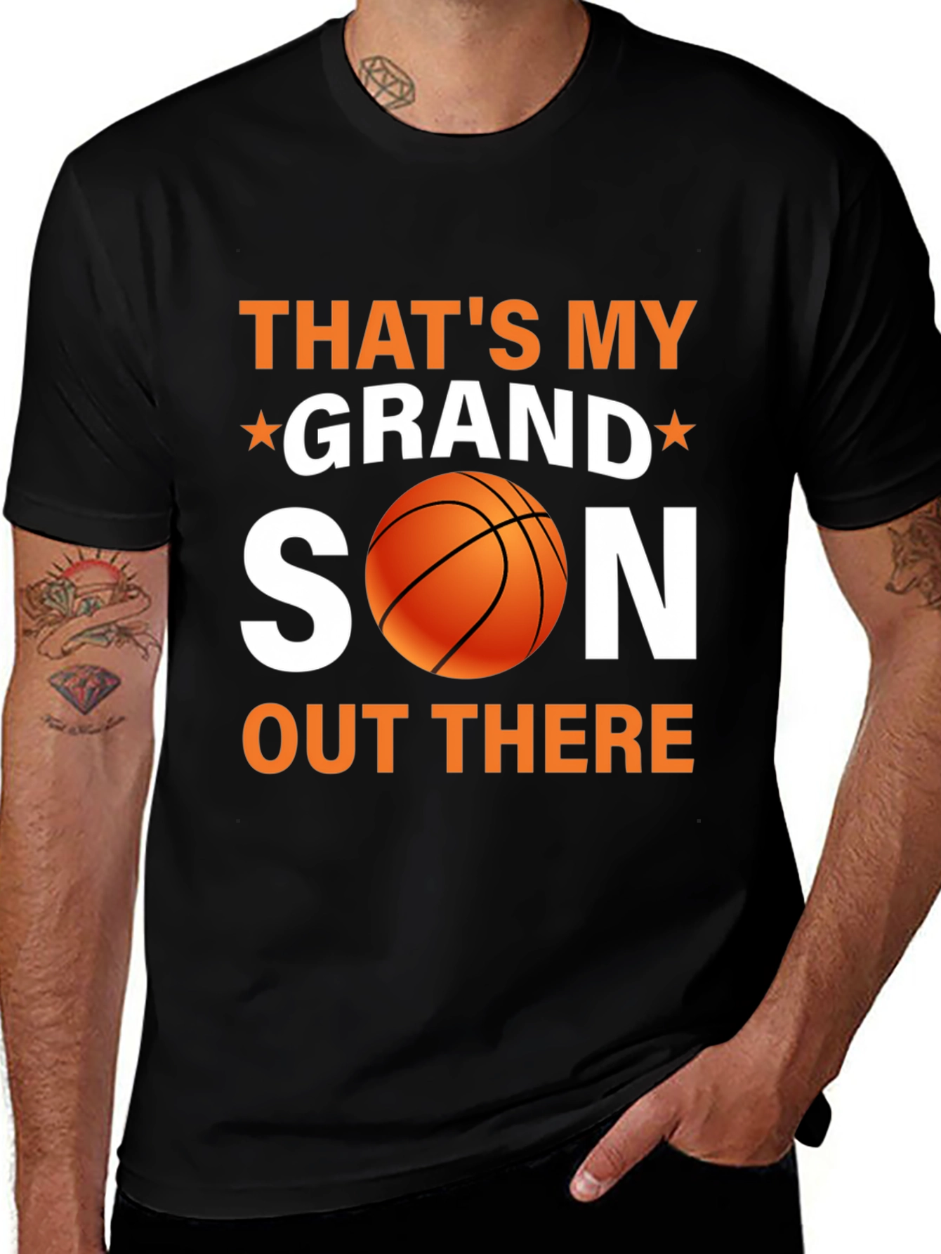 Basketball Grandson T-Shirt