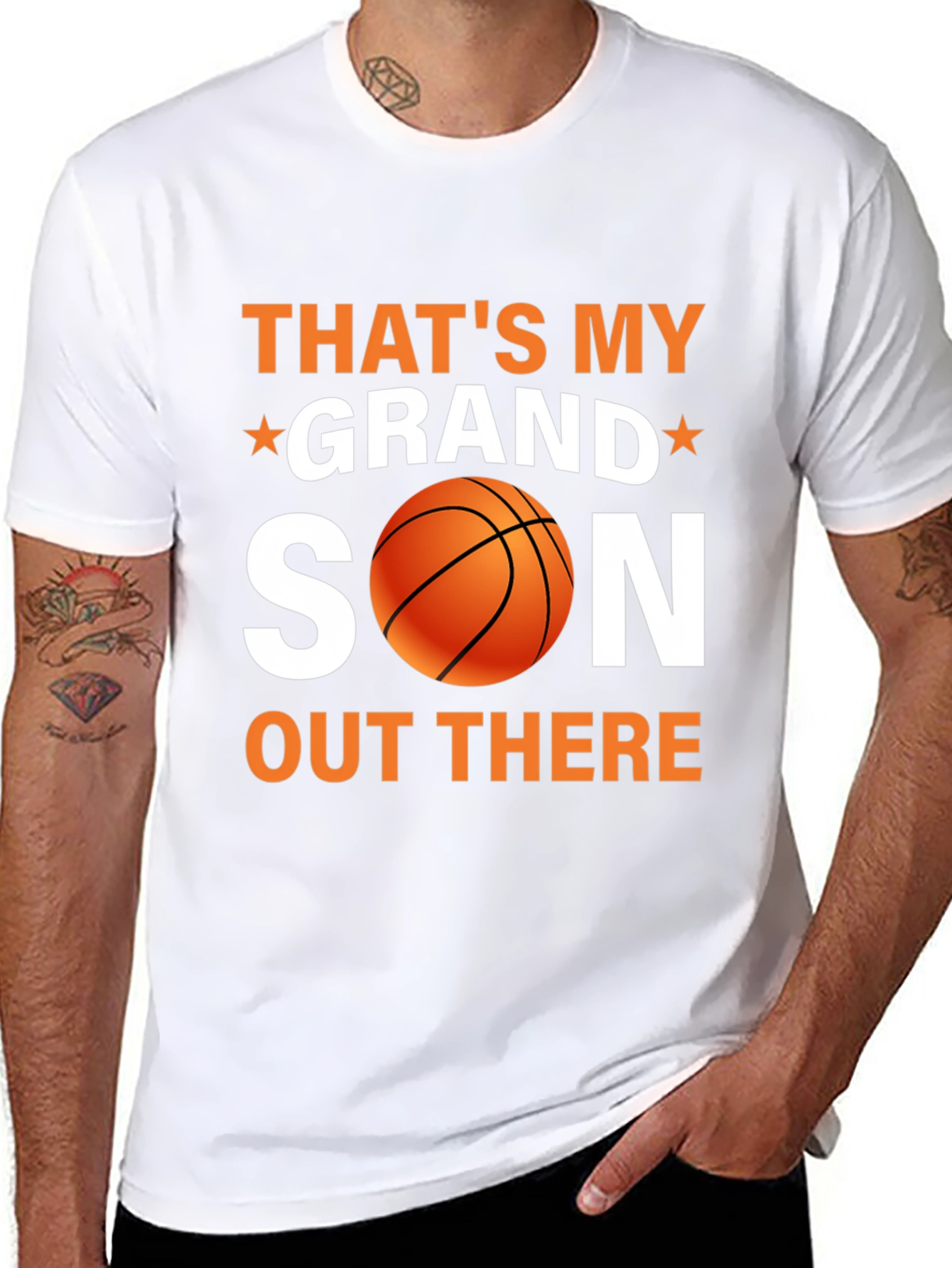 Basketball Grandson T-Shirt