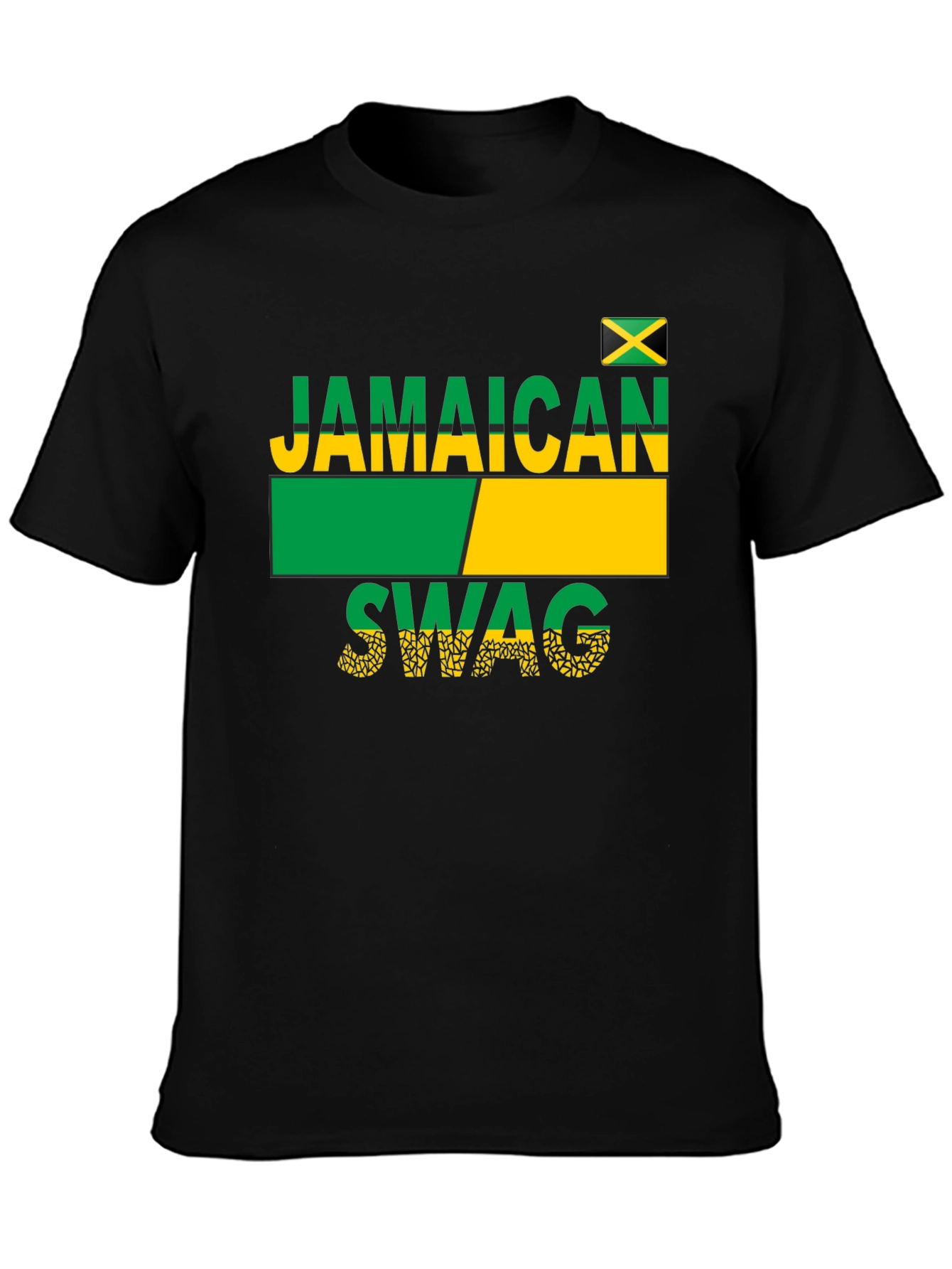Jamaican Swag T-Shirt - Black