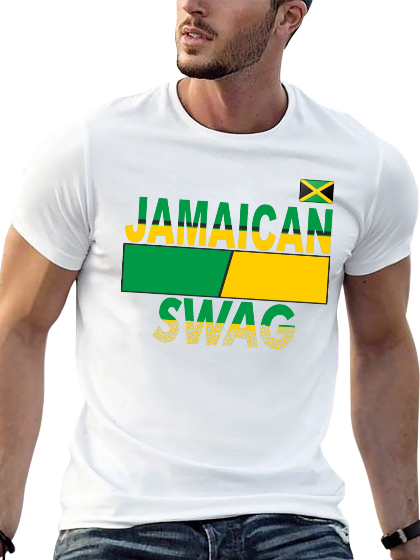 Jamaican Swag T-Shirt - Black
