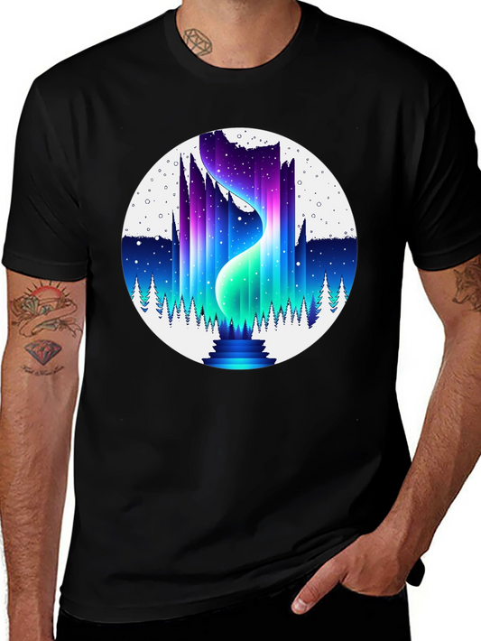 Aurora Borealis Graphic T-Shirt