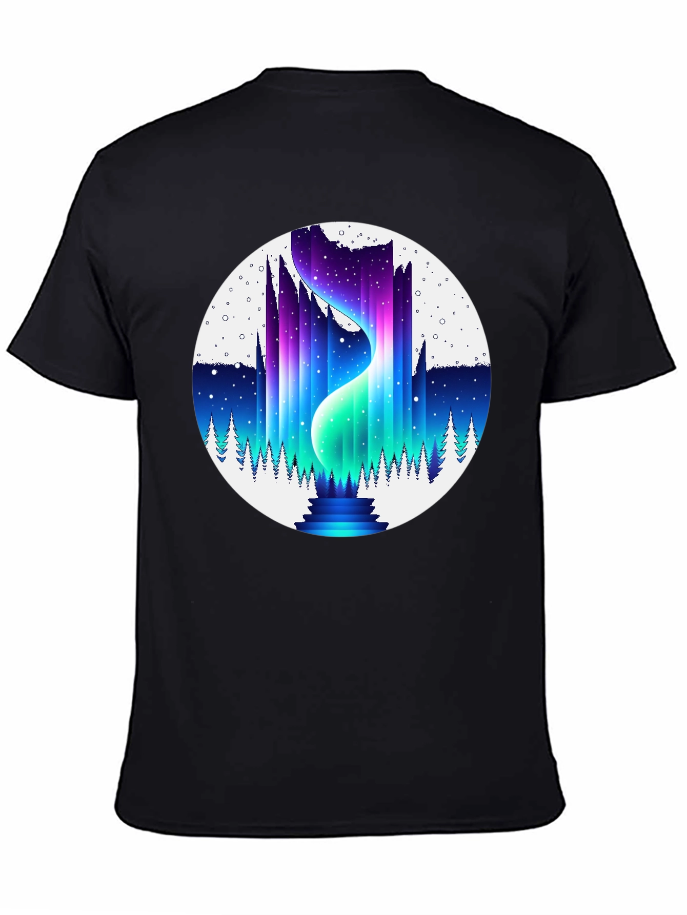 Aurora Borealis Graphic T-Shirt