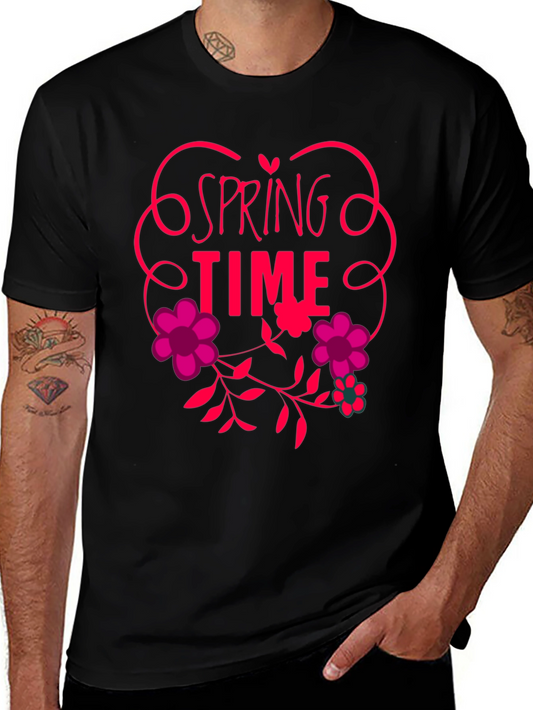 Spring Time Floral Graphic Tee