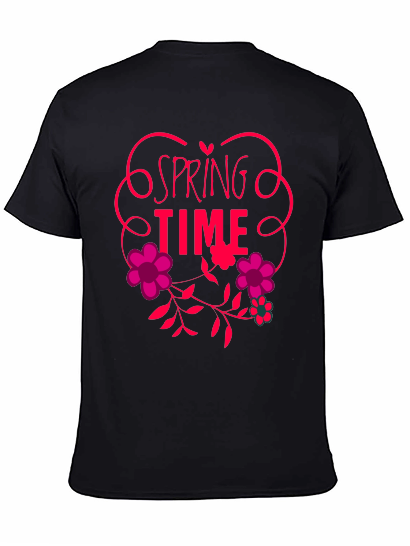 Spring Time Floral Graphic Tee