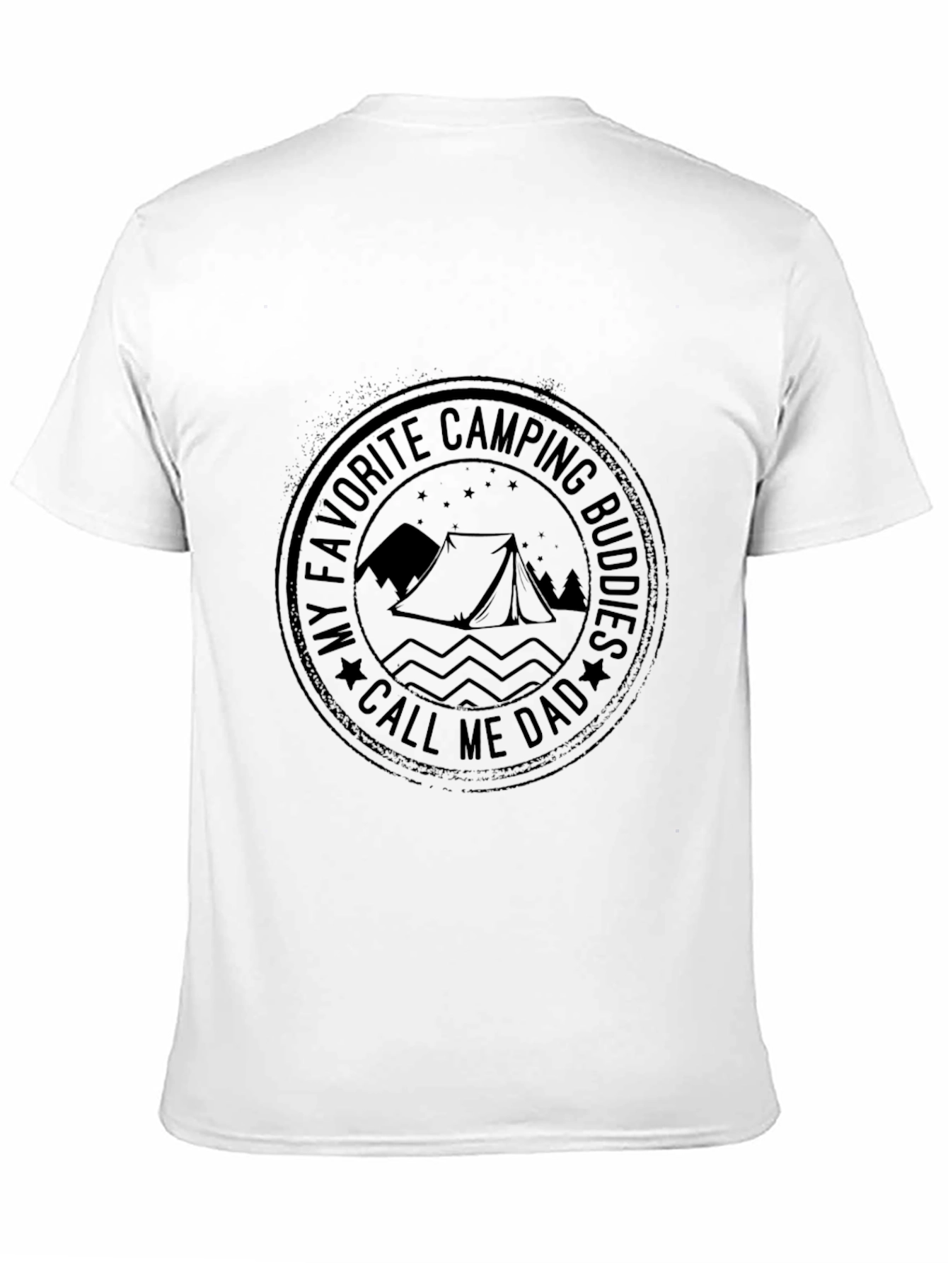 Camping Buddies Dad T-Shirt