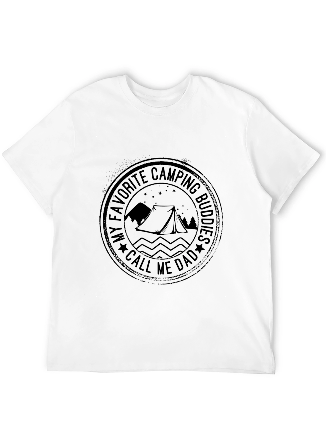 Camping Buddies Dad T-Shirt