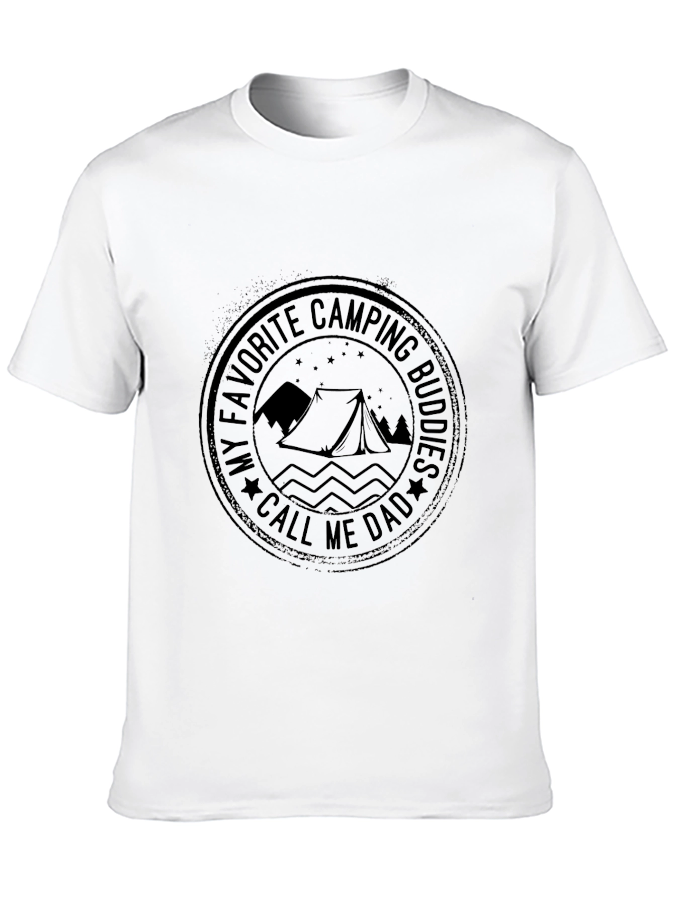 Camping Buddies Dad T-Shirt