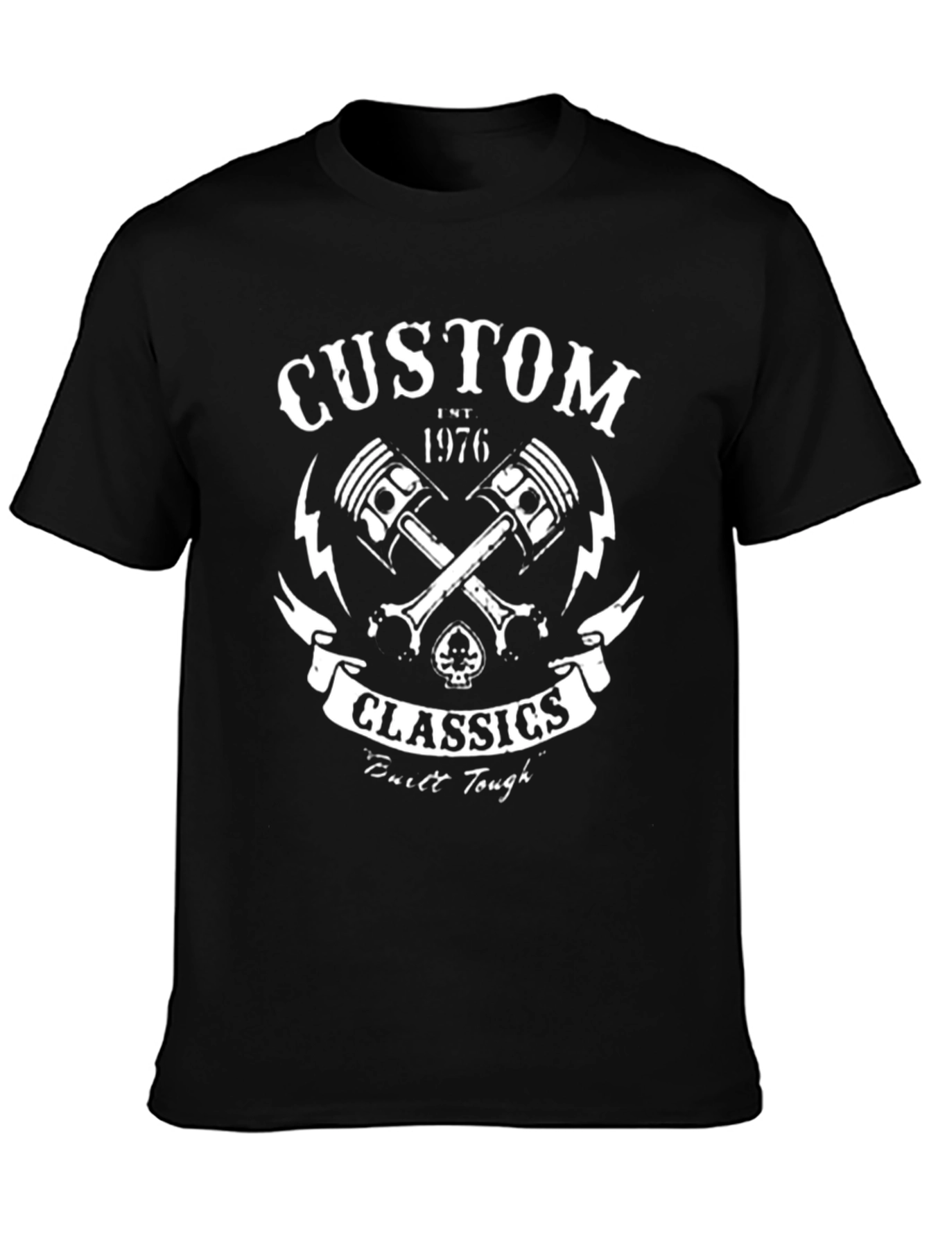 Custom Classics 1976 Black Graphic Tee