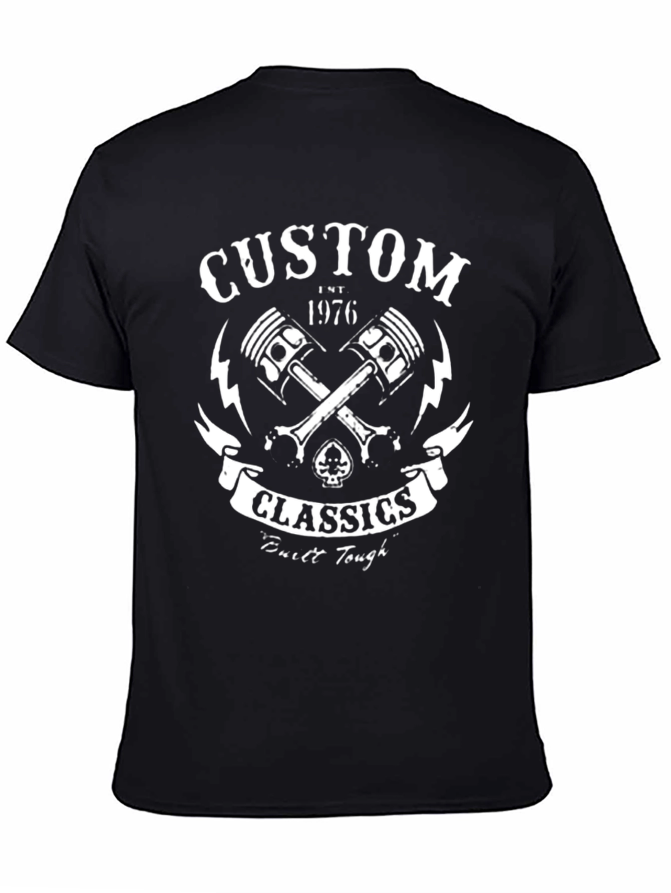 Custom Classics 1976 Black Graphic Tee