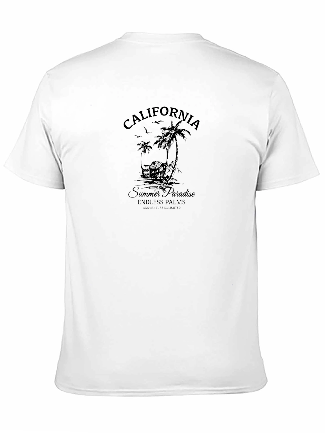 California Summer Paradise Graphic Tee