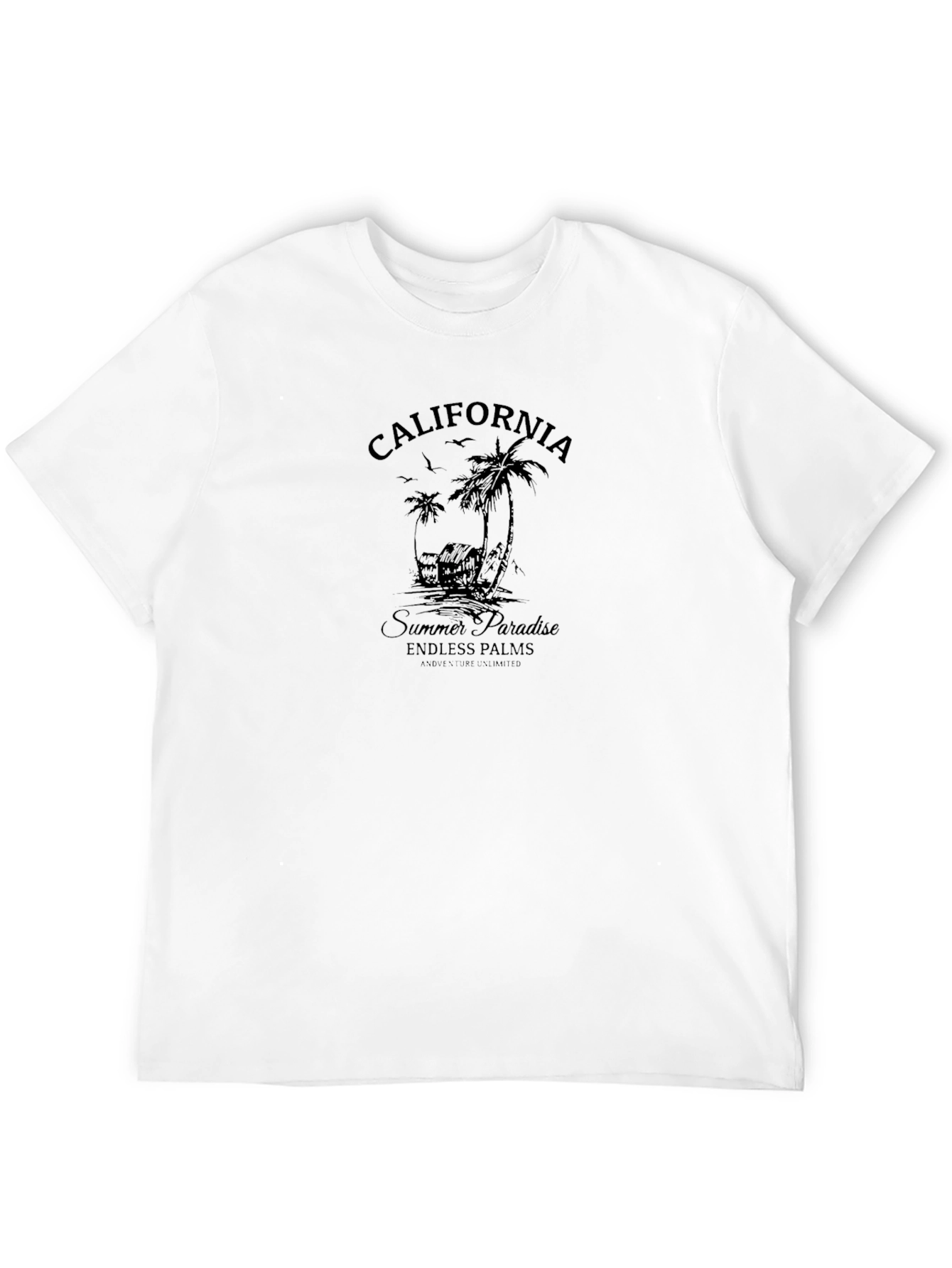 California Summer Paradise Graphic Tee