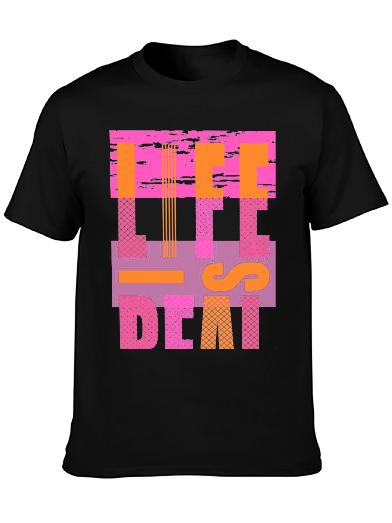 Retro-Inspired Graphic Tee - Life is Decadent