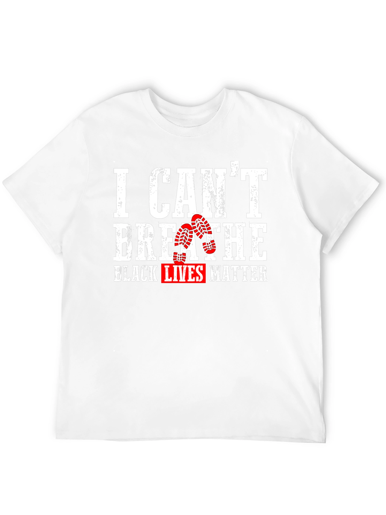 I Cant Breathe Black Lives Matter Graphic Tee