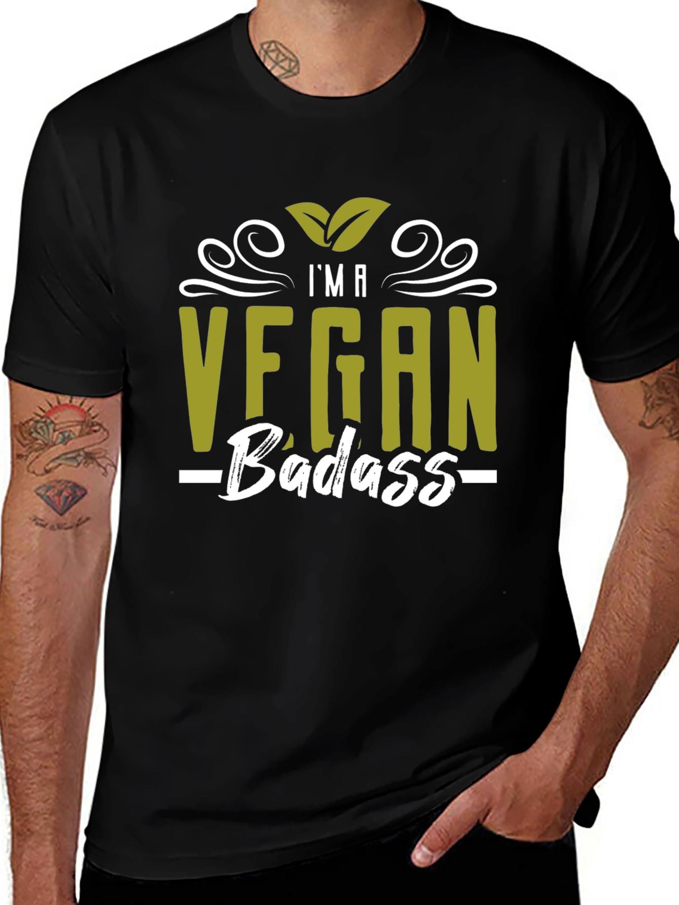 Vegan Badass T-Shirt - Stylish Vegan Pride Tee