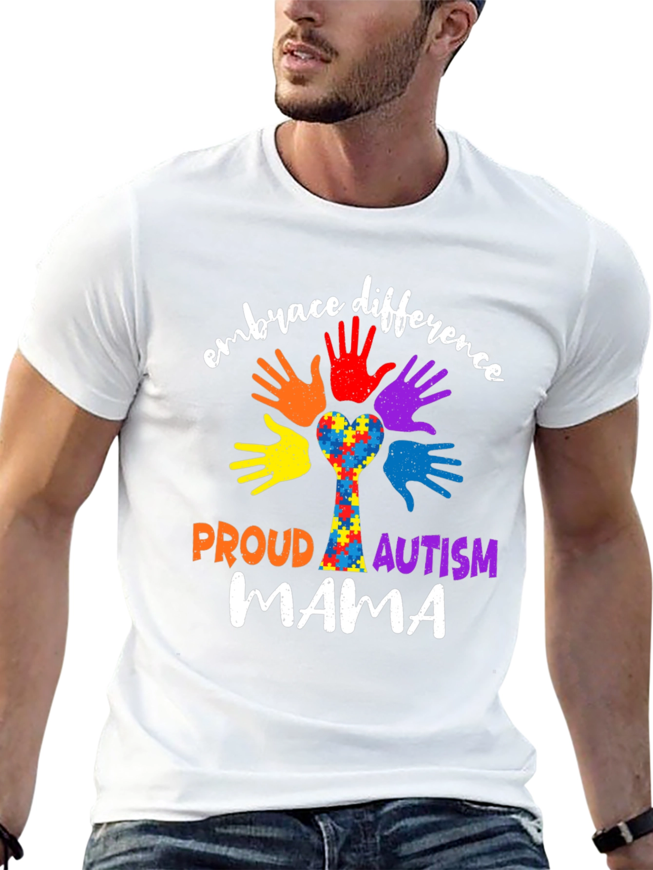 Embrace Difference Autism Awareness T-Shirt