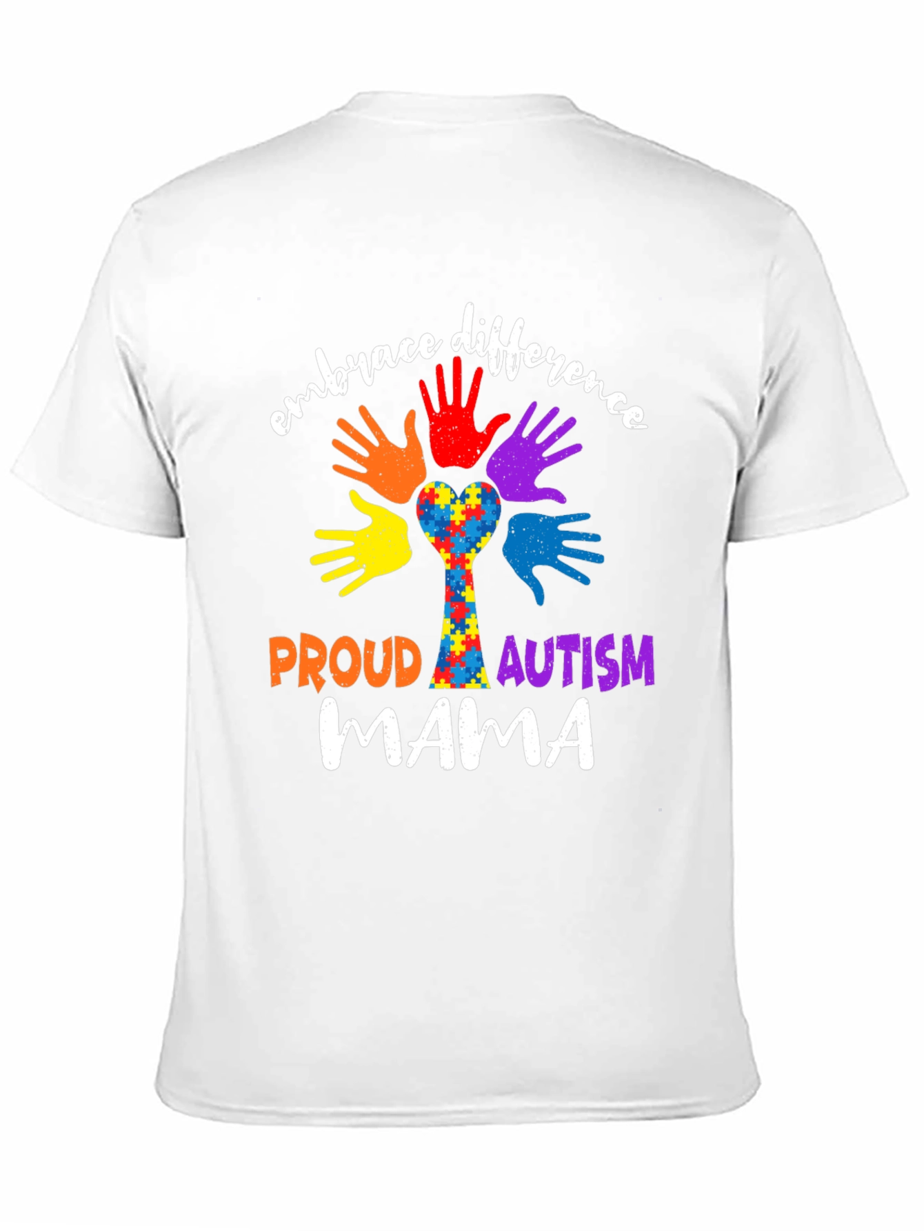Embrace Difference Autism Awareness T-Shirt