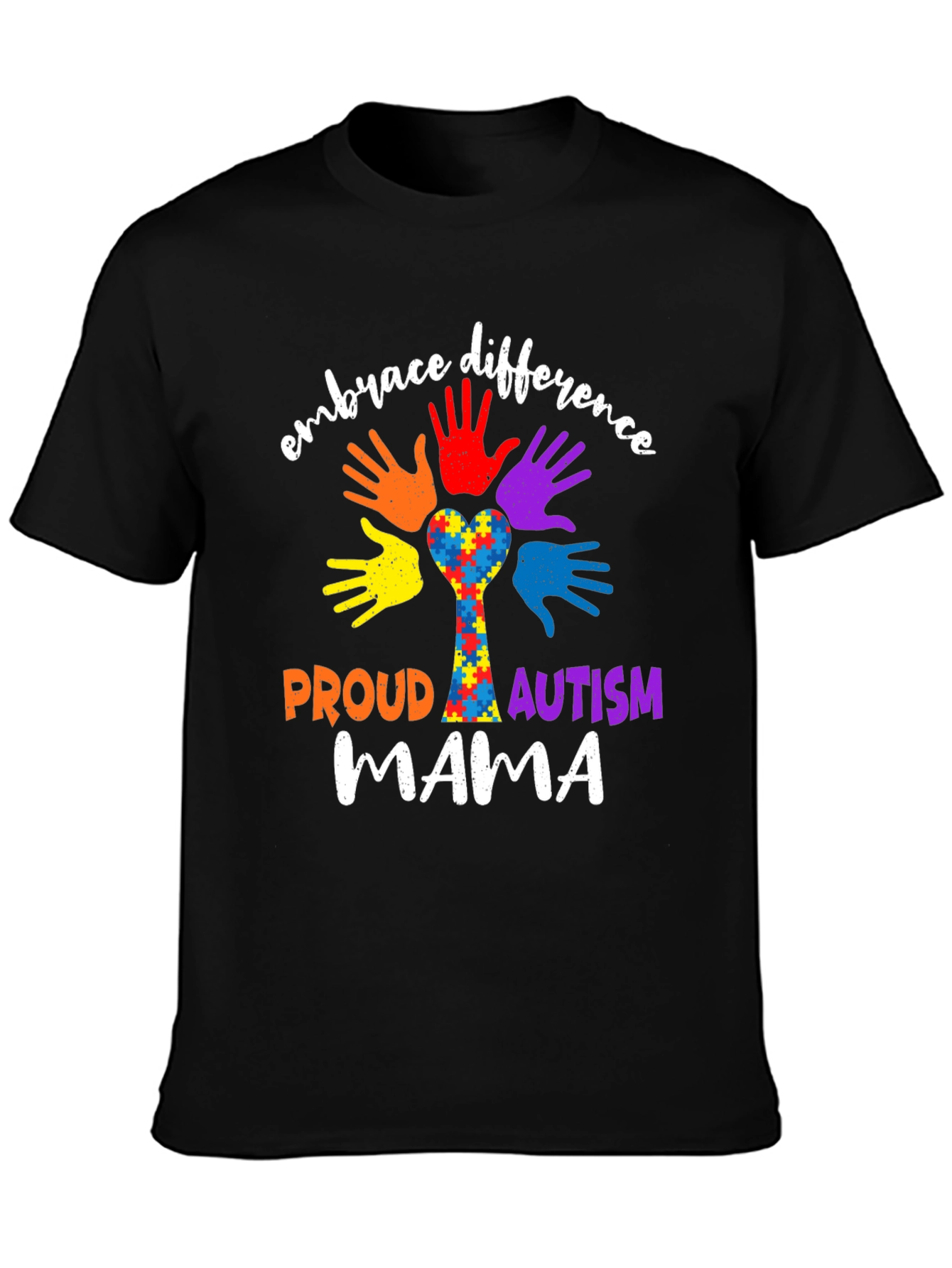 Embrace Difference Autism Awareness T-Shirt