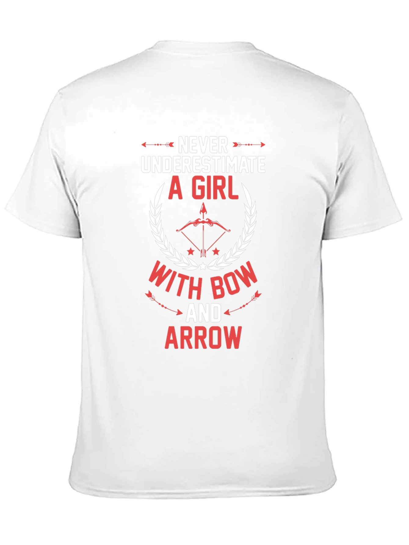 Never Underestimate Girl with Bow and Arrow T-Shirt