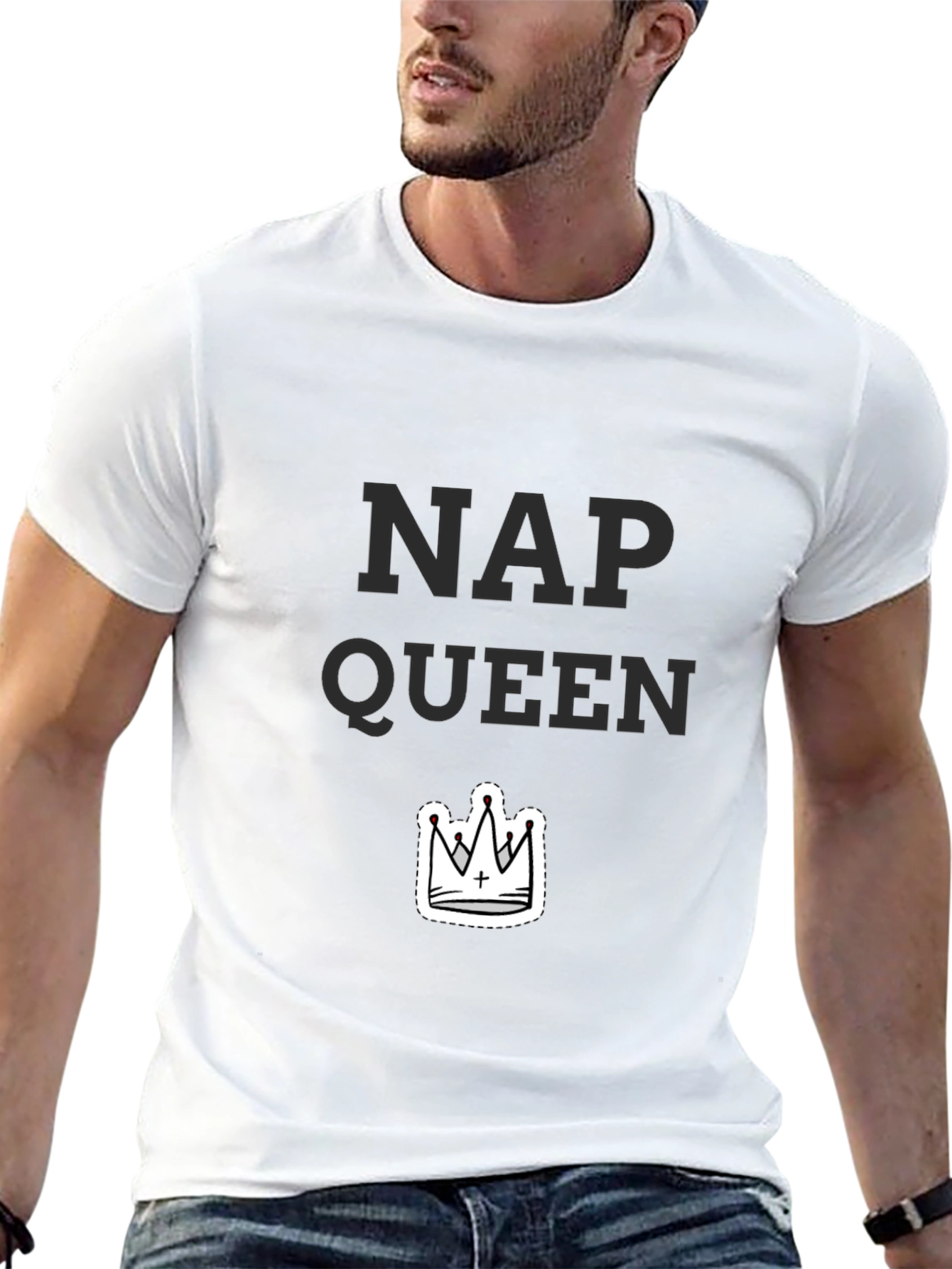 Nap Queen Graphic Tee - Soft Cotton Blend