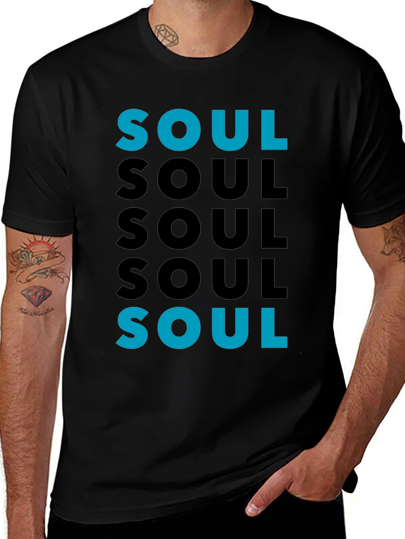 Soulful Graphic Tee - Cool Casual Style