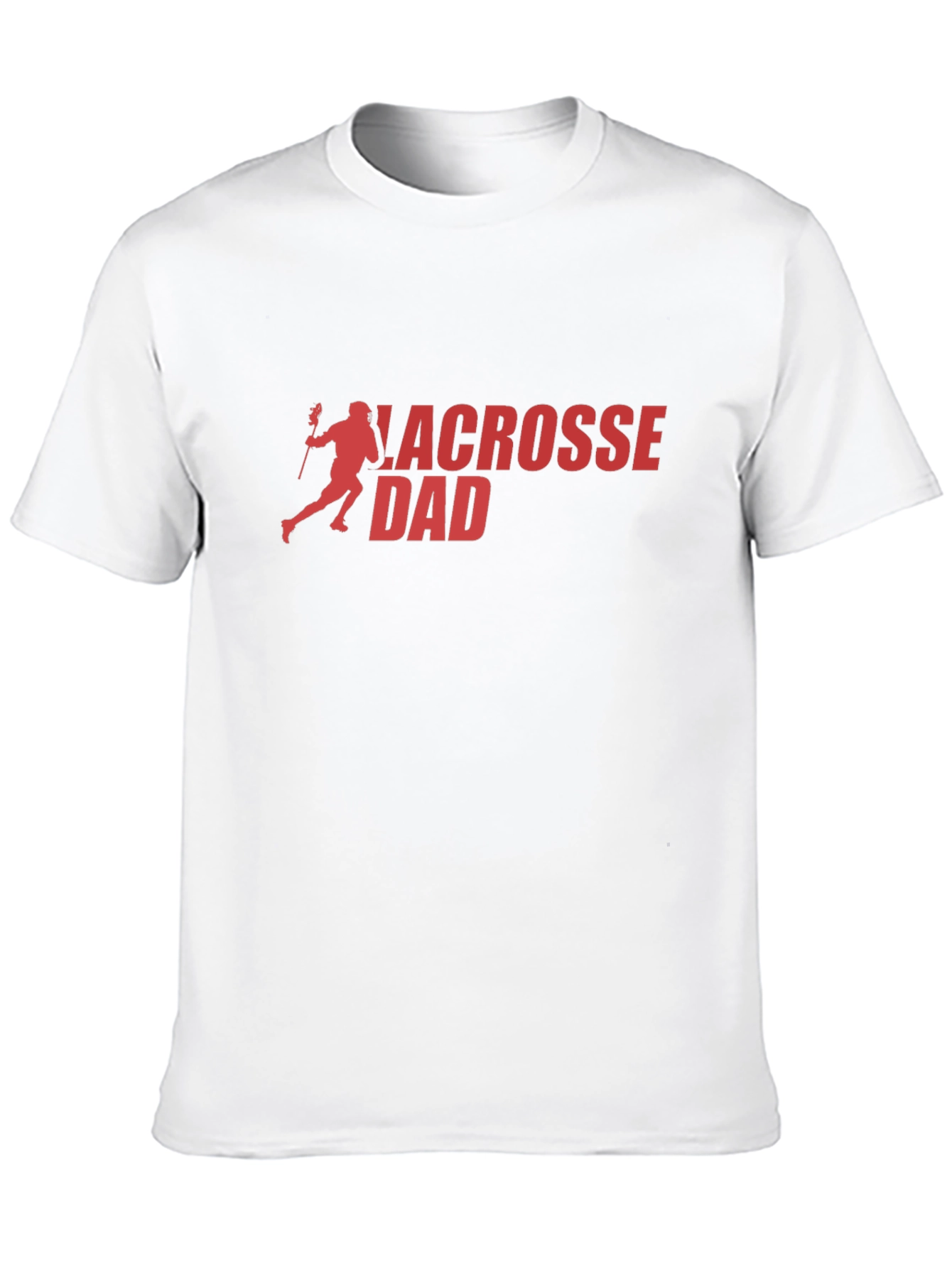 Lacrosse Dad T-Shirt - Black Graphic Tee