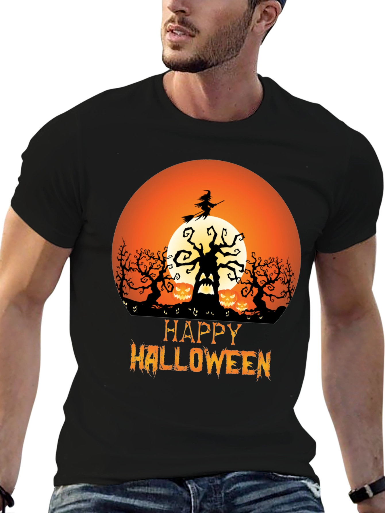 Halloween Witch T-Shirt - Spooky Season Tee