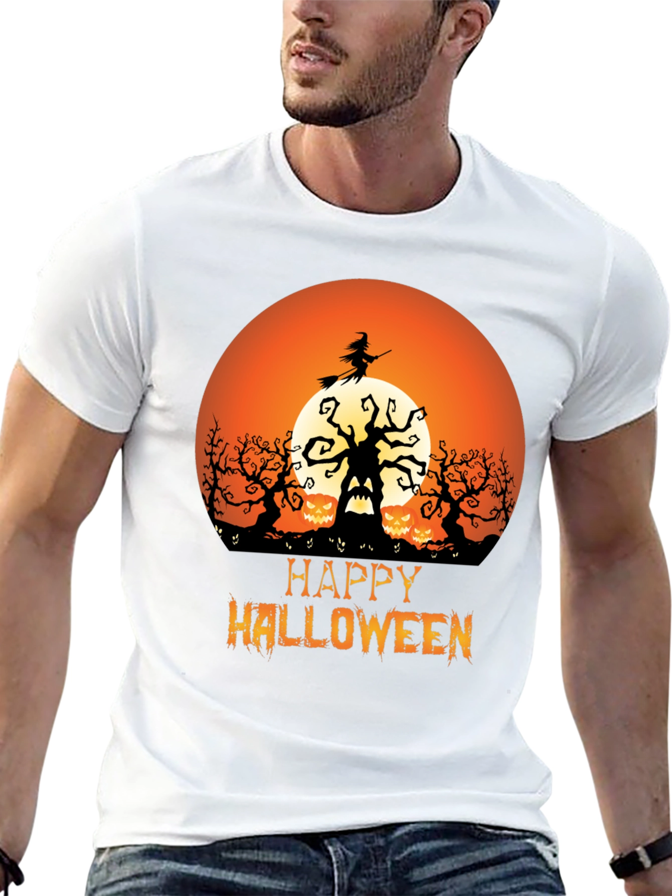 Halloween Witch T-Shirt - Spooky Season Tee