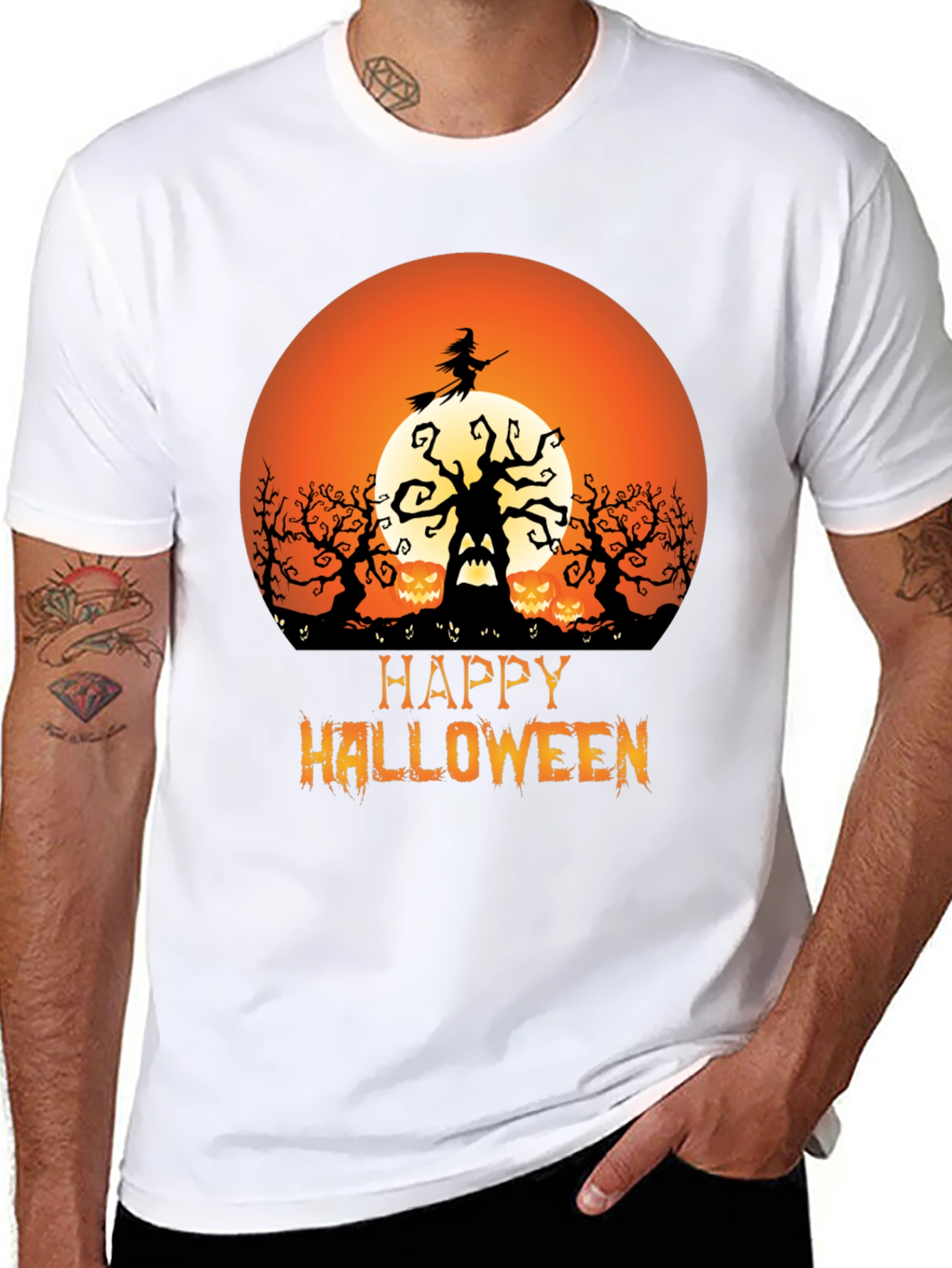 Halloween Witch T-Shirt - Spooky Season Tee