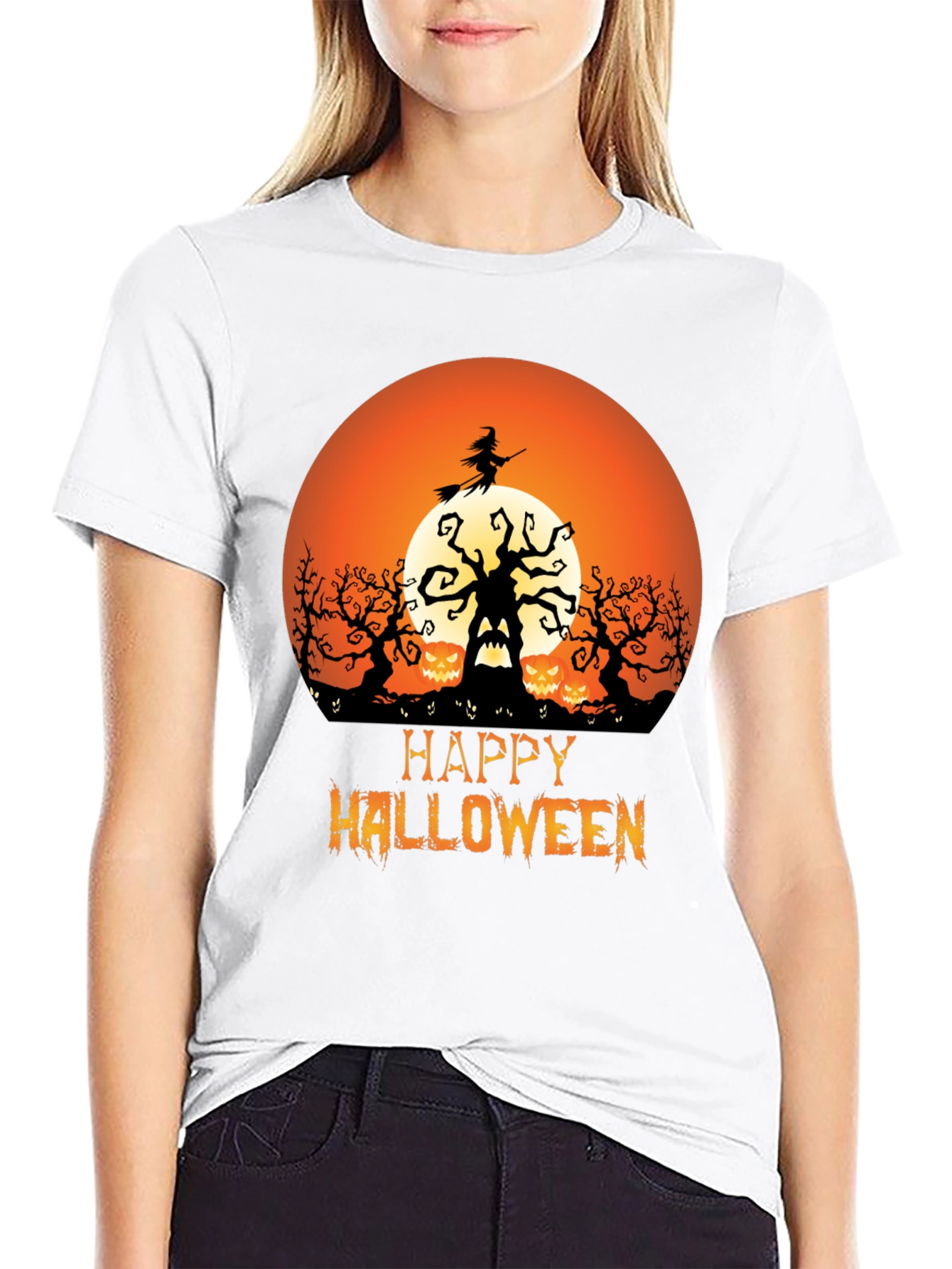 Halloween Witch T-Shirt - Spooky Season Tee