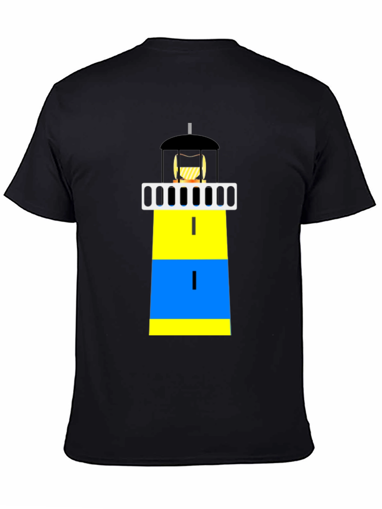 Lighthouse Graphic Tee - Nautical Design Shirt