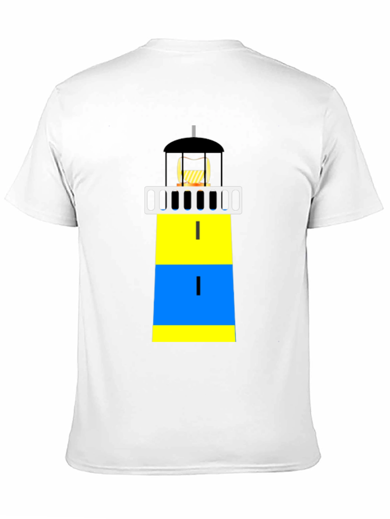Lighthouse Graphic Tee - Nautical Design Shirt