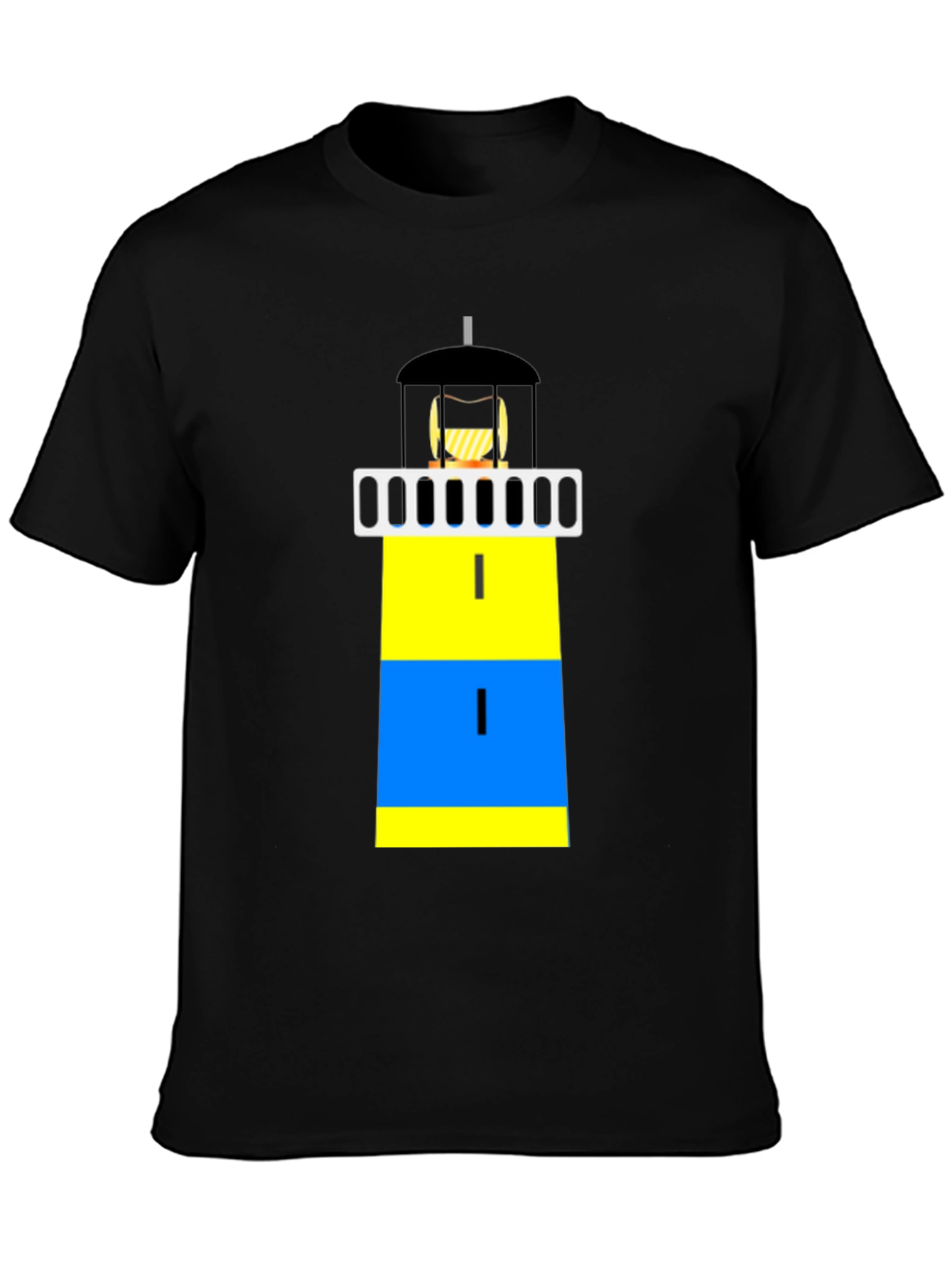 Lighthouse Graphic Tee - Nautical Design Shirt