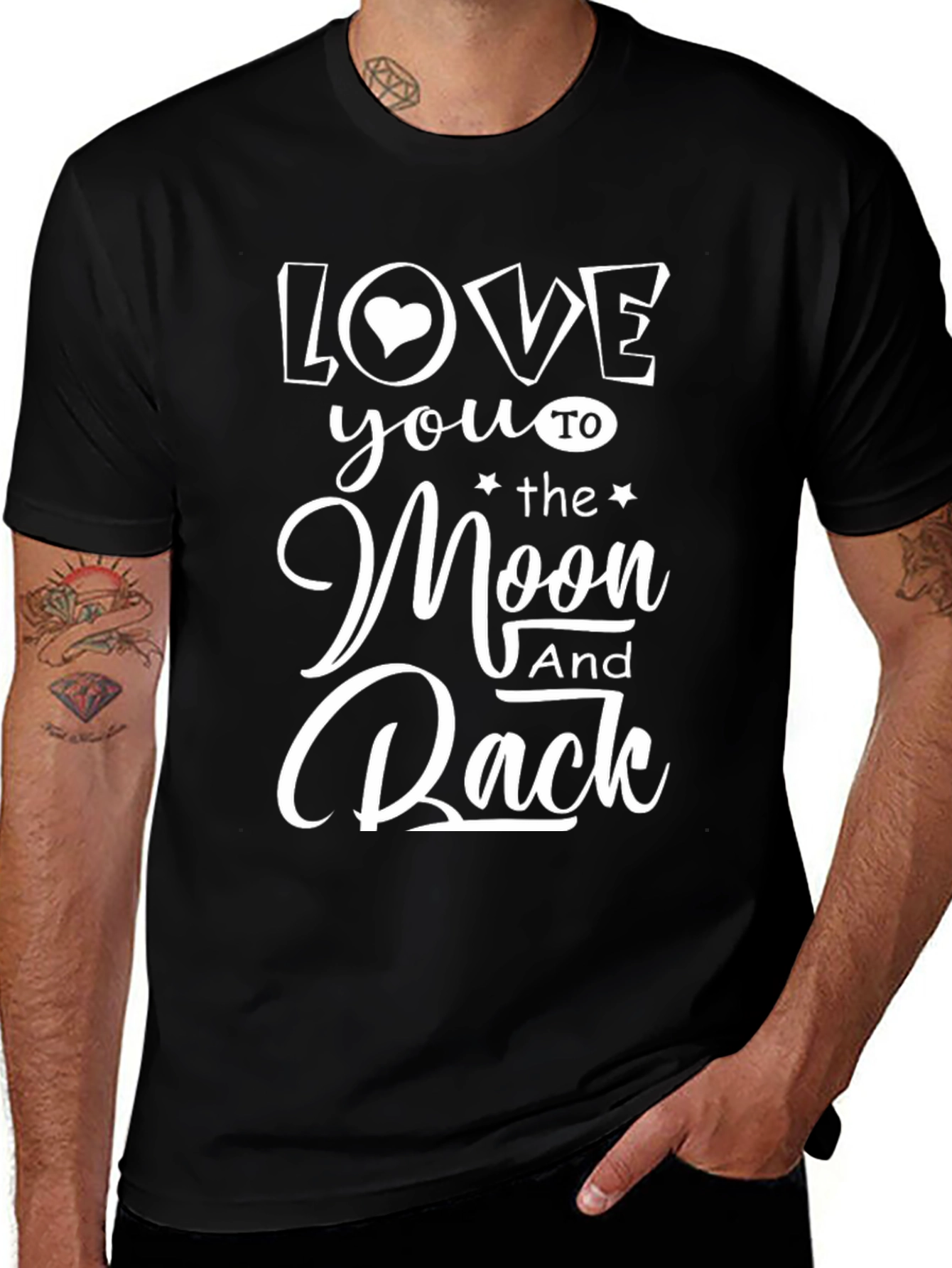 Love You to the Moon and Back Graphic Tee