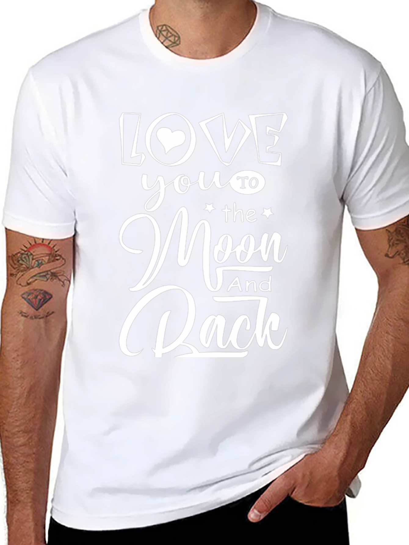Love You to the Moon and Back Graphic Tee