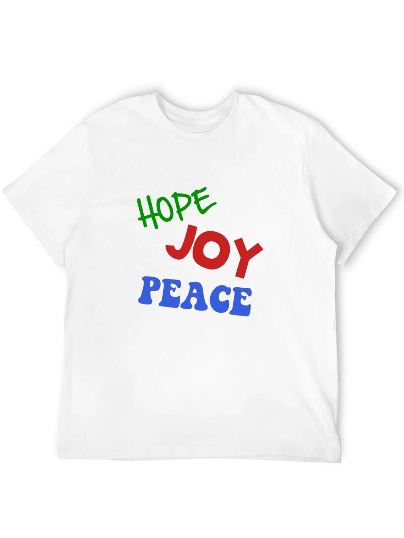 Hope Joy Peace Graphic T-Shirt