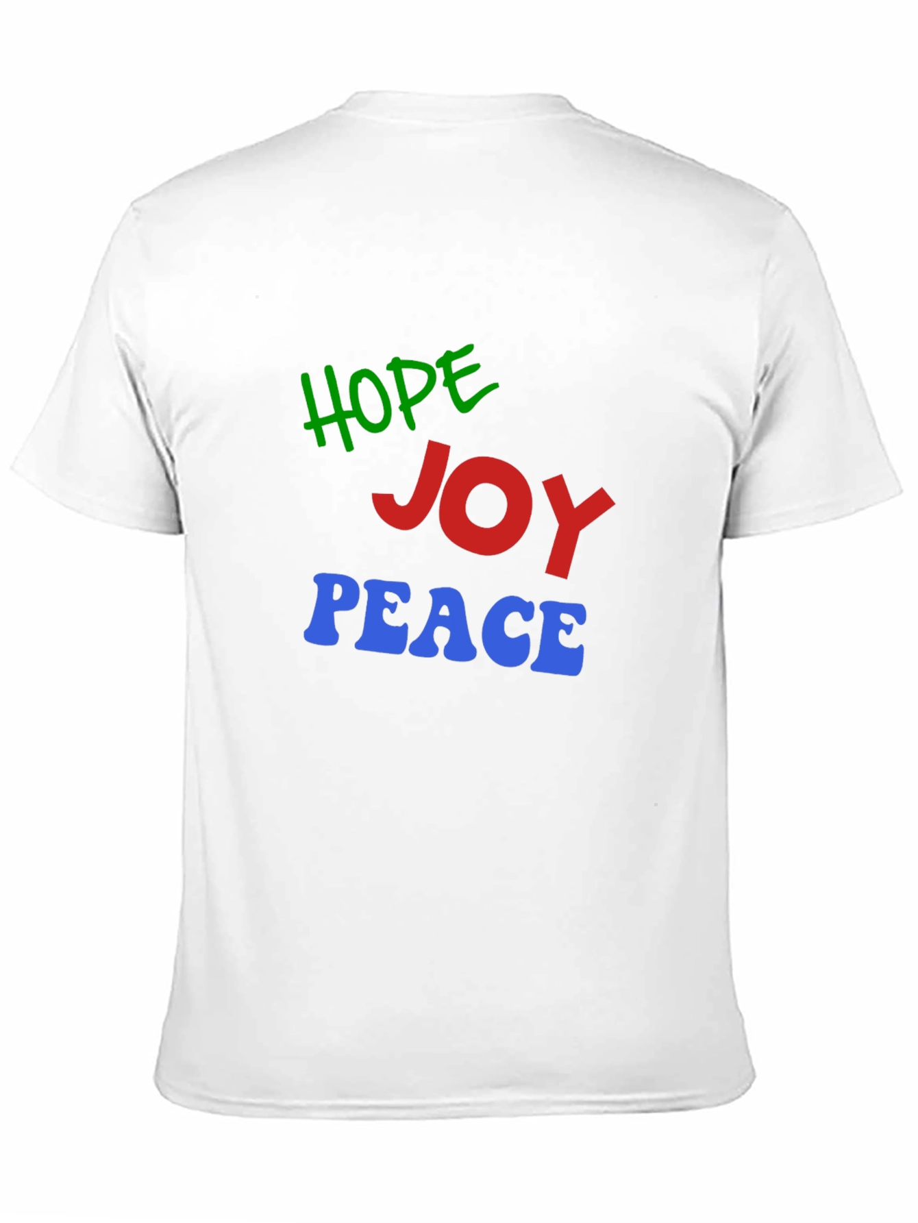 Hope Joy Peace Graphic T-Shirt