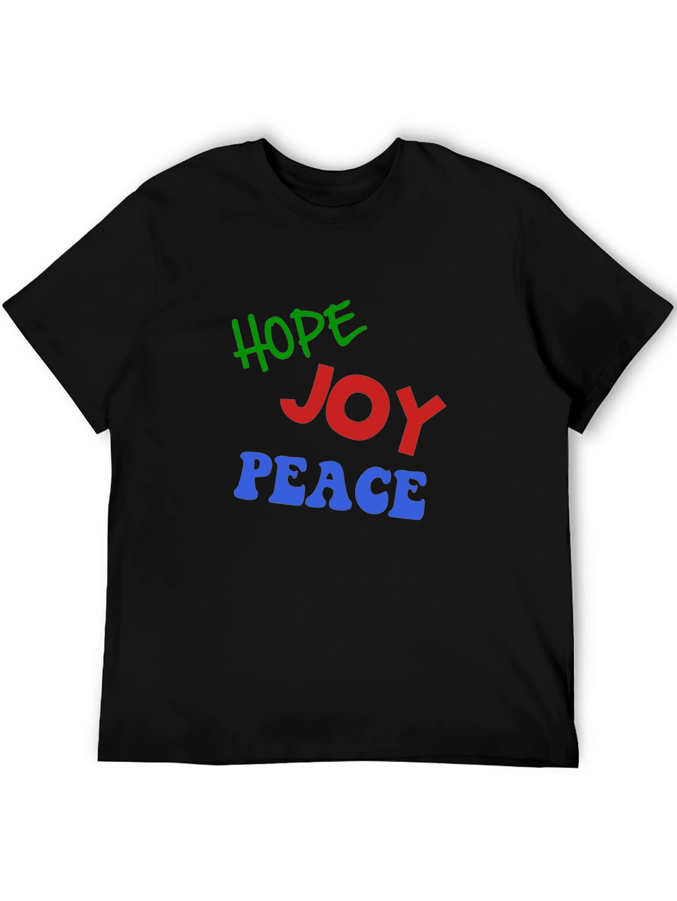 Hope Joy Peace Graphic T-Shirt