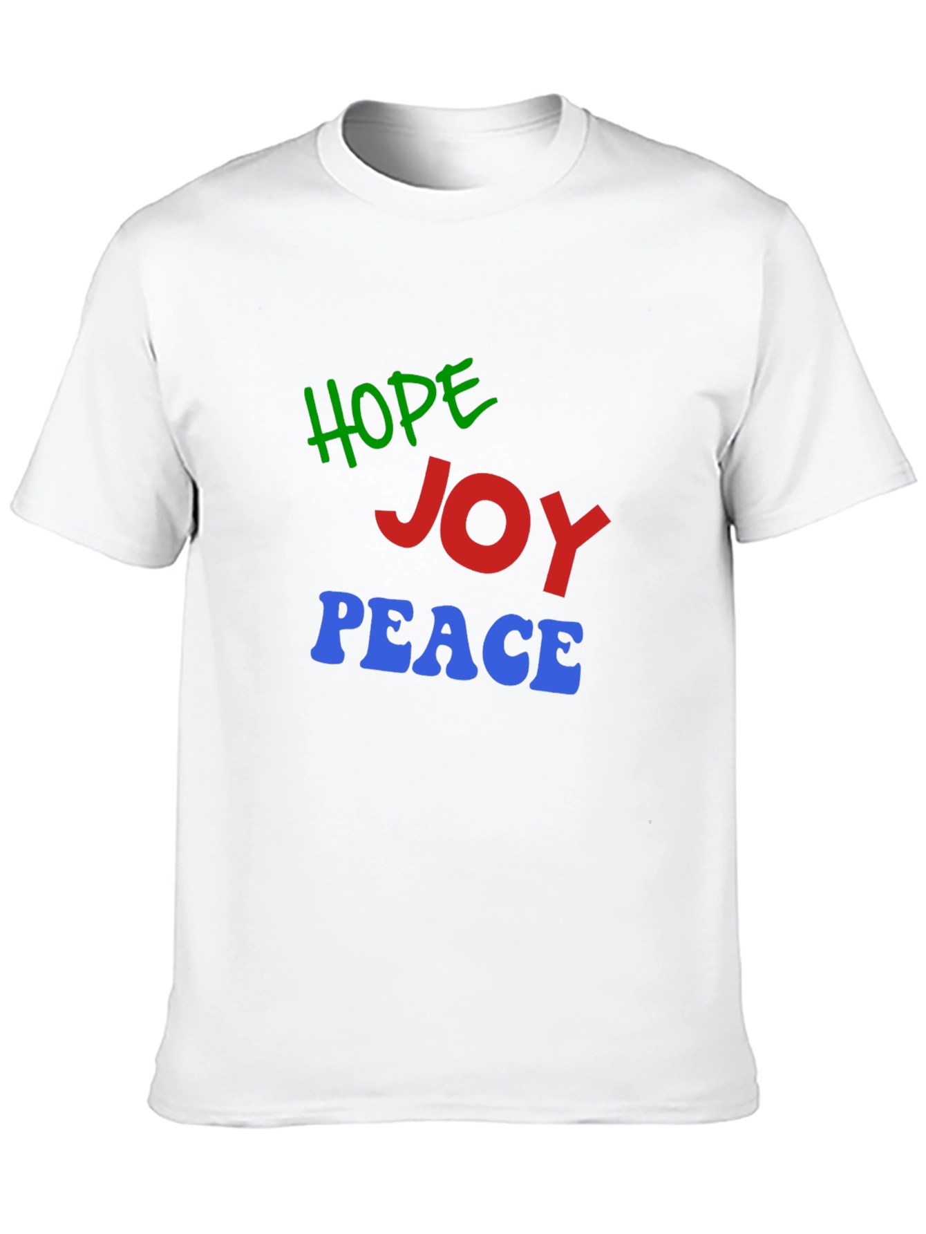 Hope Joy Peace Graphic T-Shirt