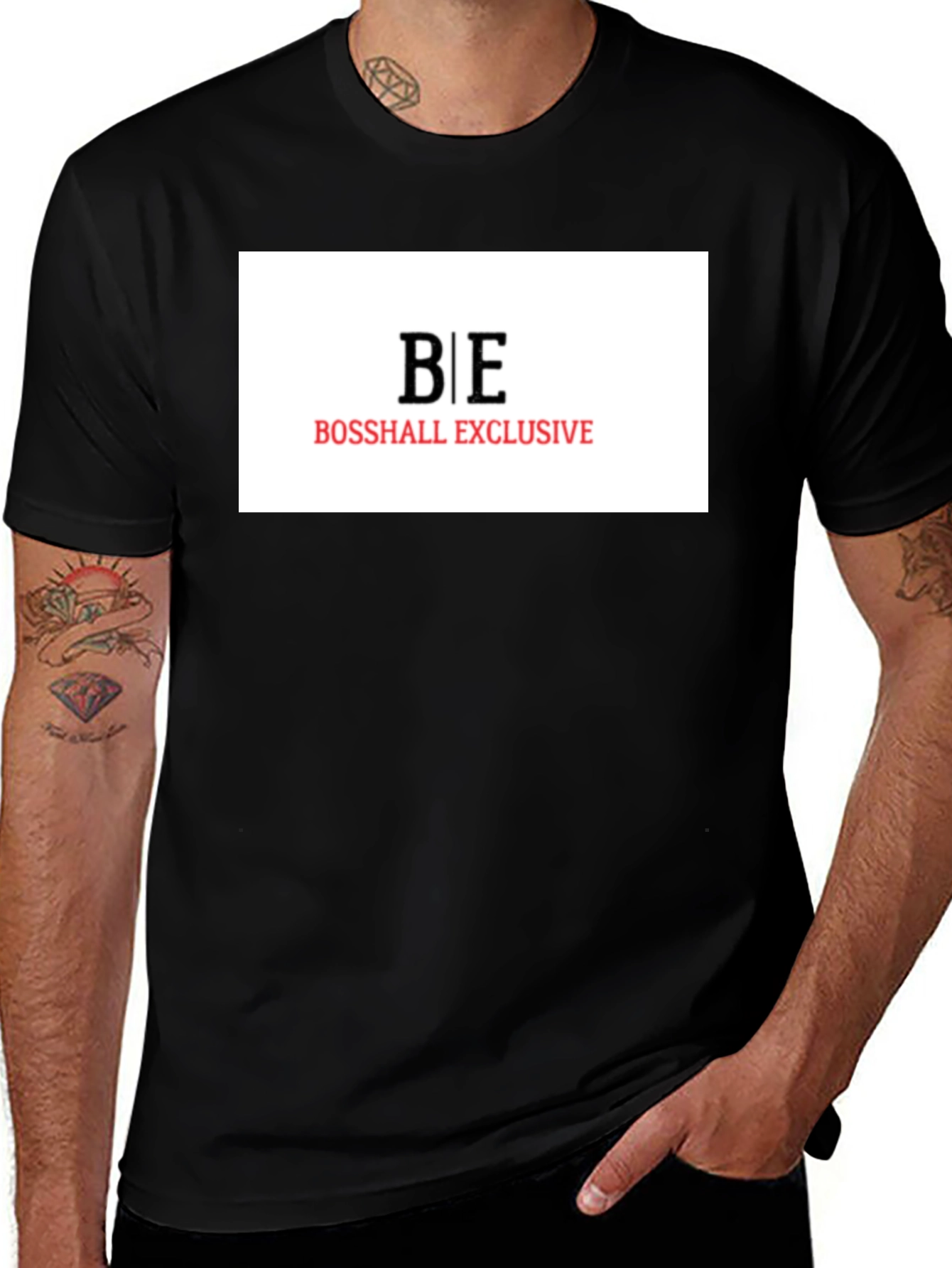 BossHall Exclusive Black T-Shirt