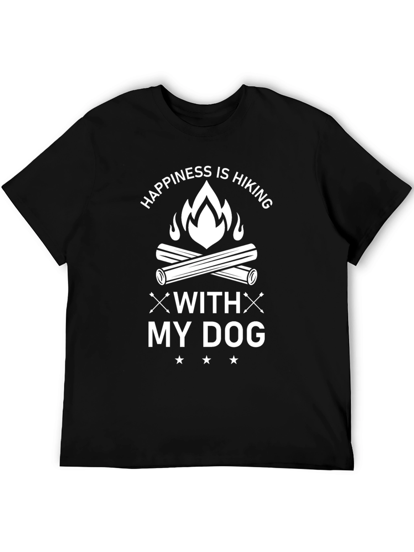 Hiking with My Dog Graphic Tee